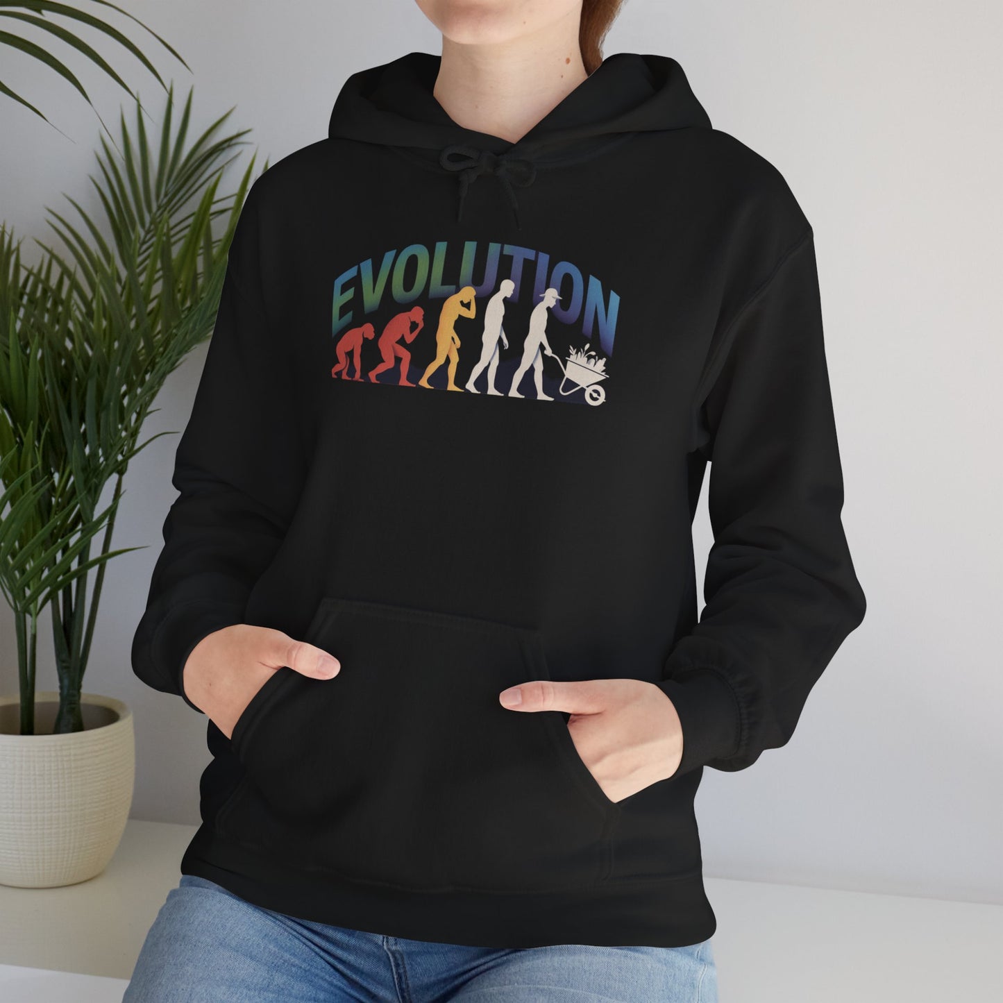 Evolution Hoodie — Gardening Sweatshirt for Plant Lovers