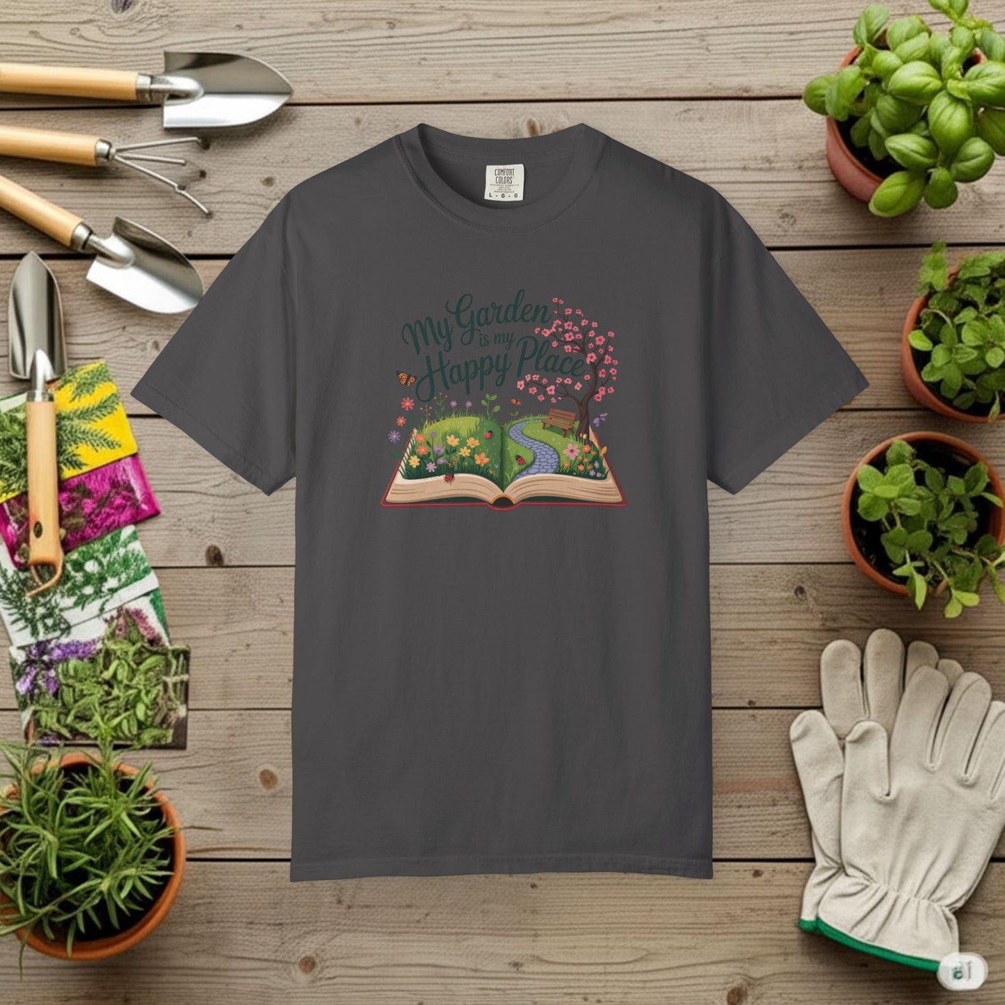 My Garden is my Happy Place T-Shirt