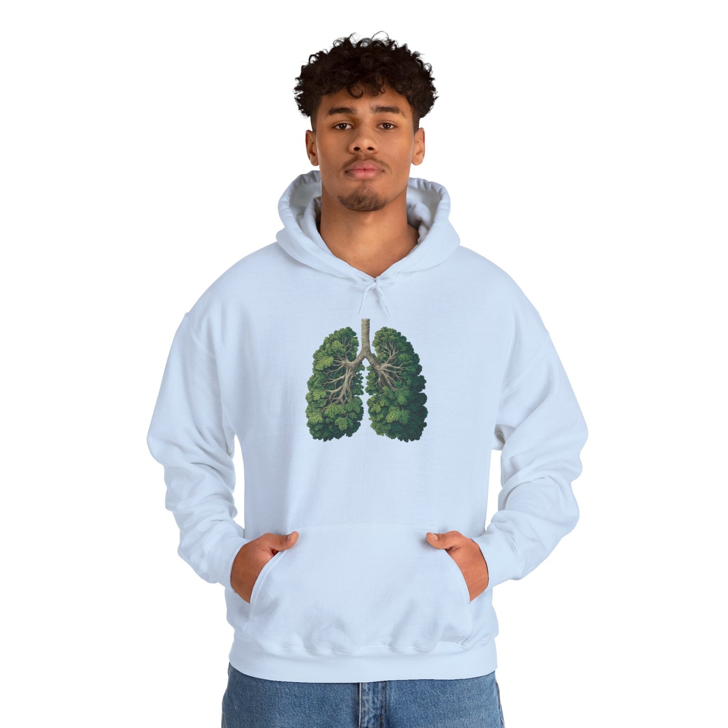 Earth Lungs Hoodie — Gardening Sweatshirt for Plant Lovers