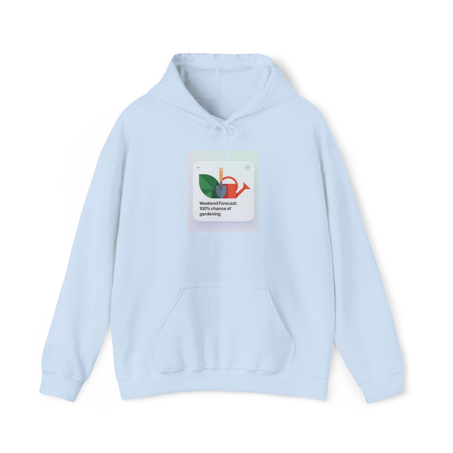 Weekend Forecast Hoodie — Gardening Sweatshirt for Plant Lovers