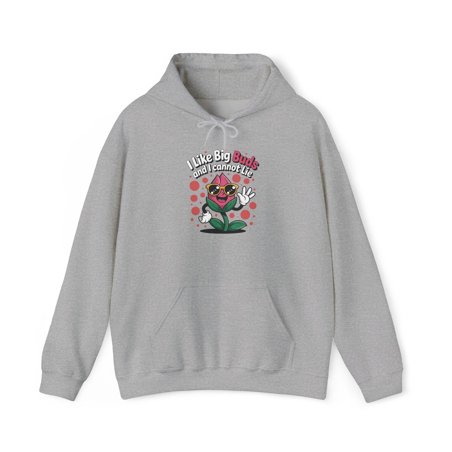 Big Buds Hoodie — Gardening Sweatshirt for Plant Lovers