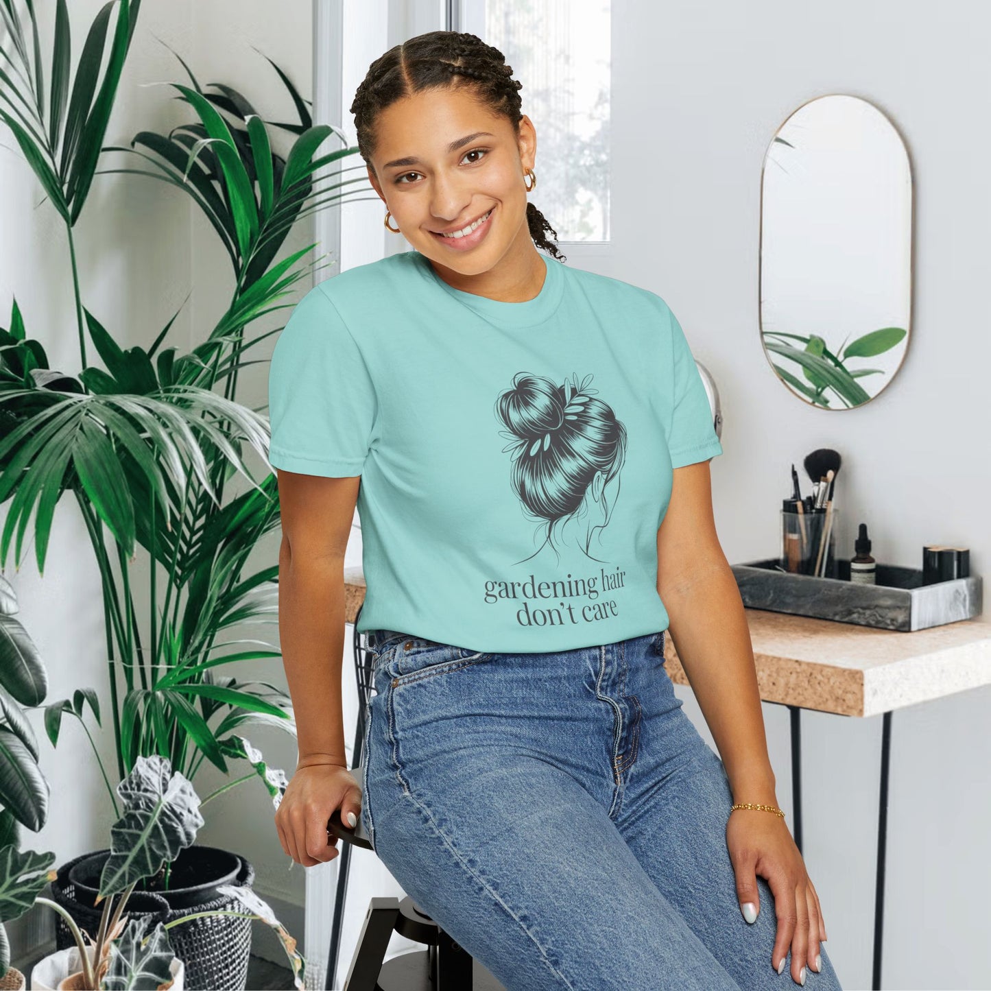 Gardening Hair Don't Care T-Shirt