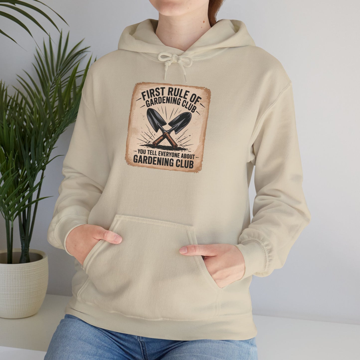 Gardening Club Hoodie — Gardening Sweatshirt for Plant Lovers