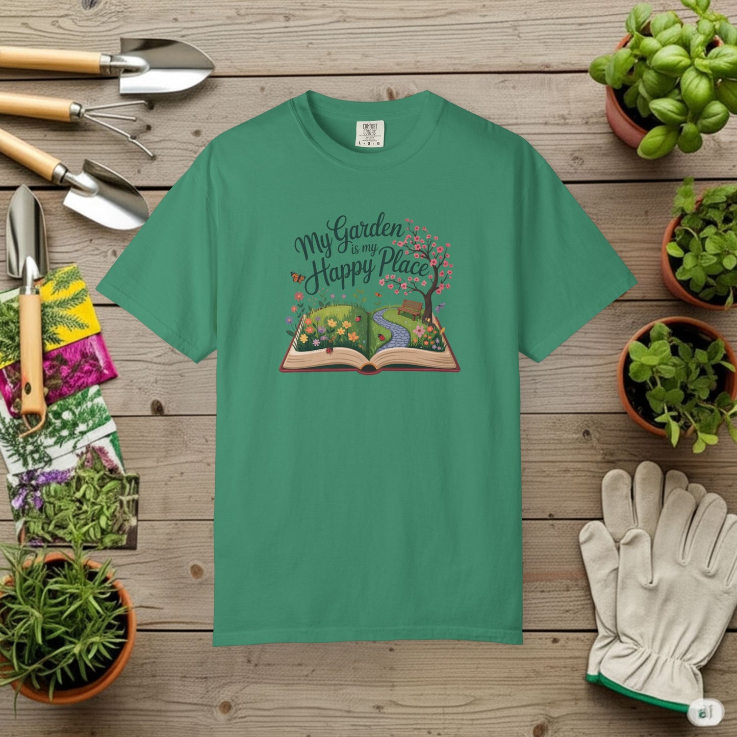 My Garden is my Happy Place T-Shirt