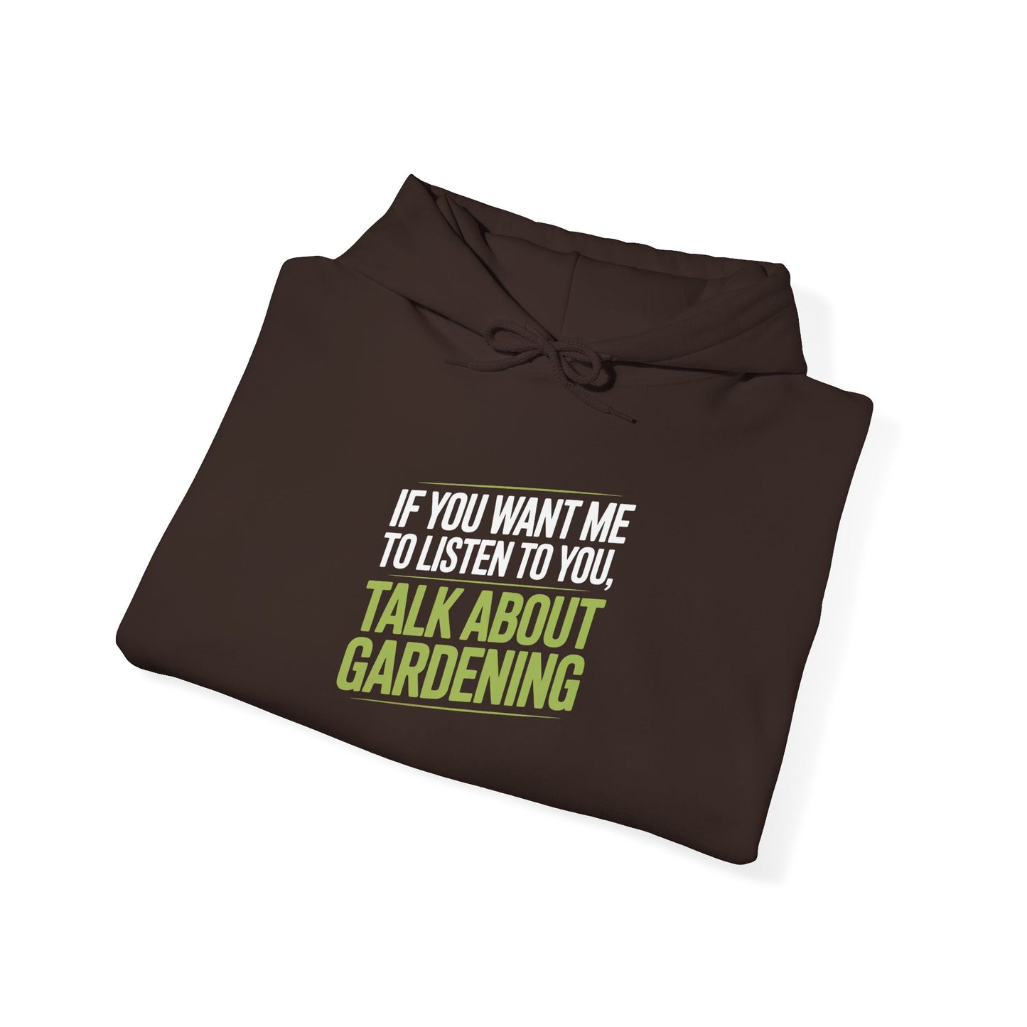 Talk About Gardening Hoodie — Gardening Sweatshirt for Plant Lovers