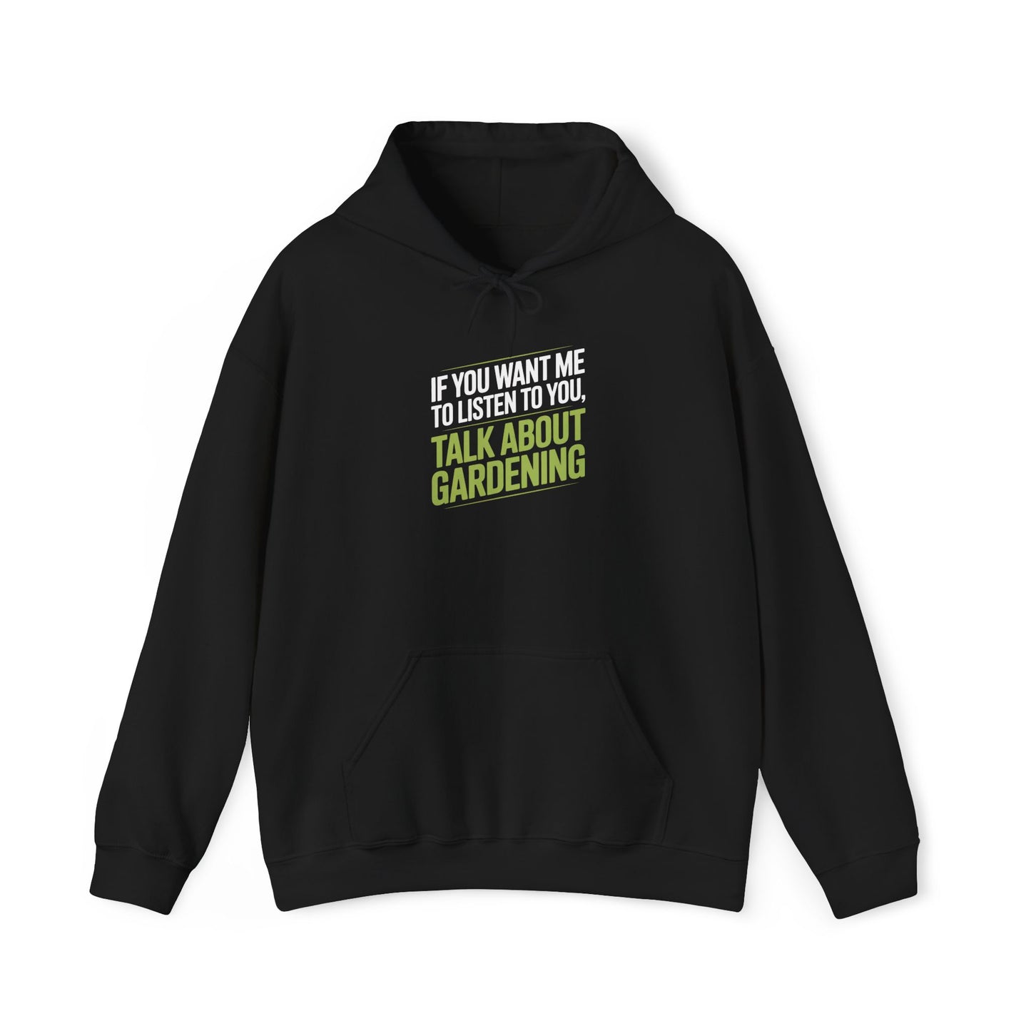 Talk About Gardening Hoodie — Gardening Sweatshirt for Plant Lovers