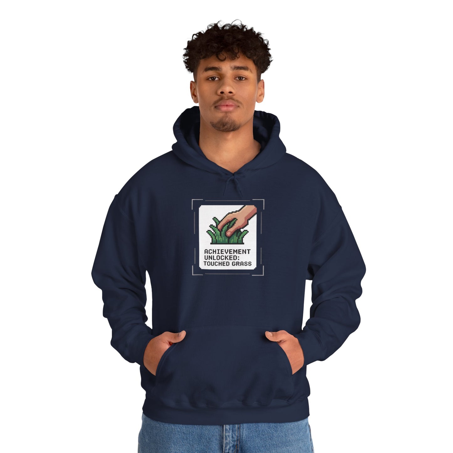 Touched Grass Hoodie — Gardening Sweatshirt for Plant Lovers