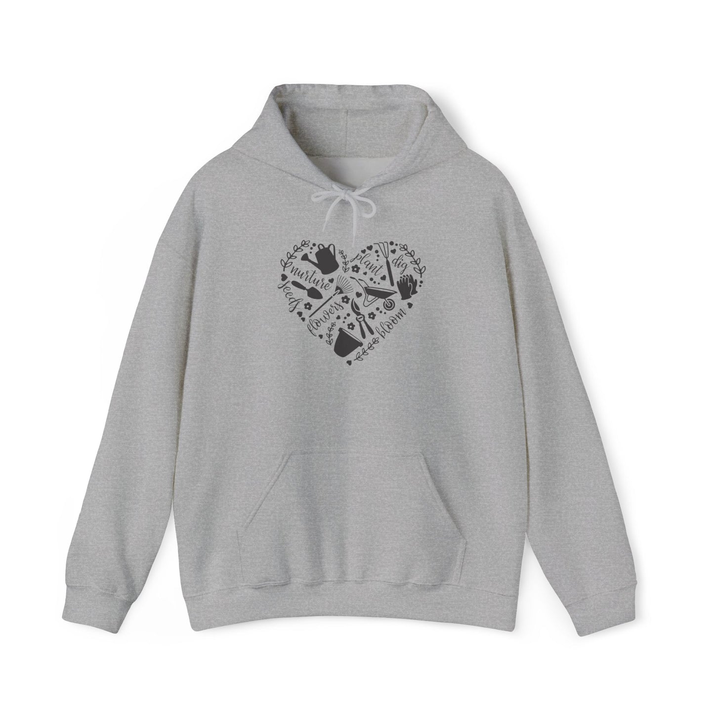 Love Gardening Hoodie — Gardening Sweatshirt for Plant Lovers