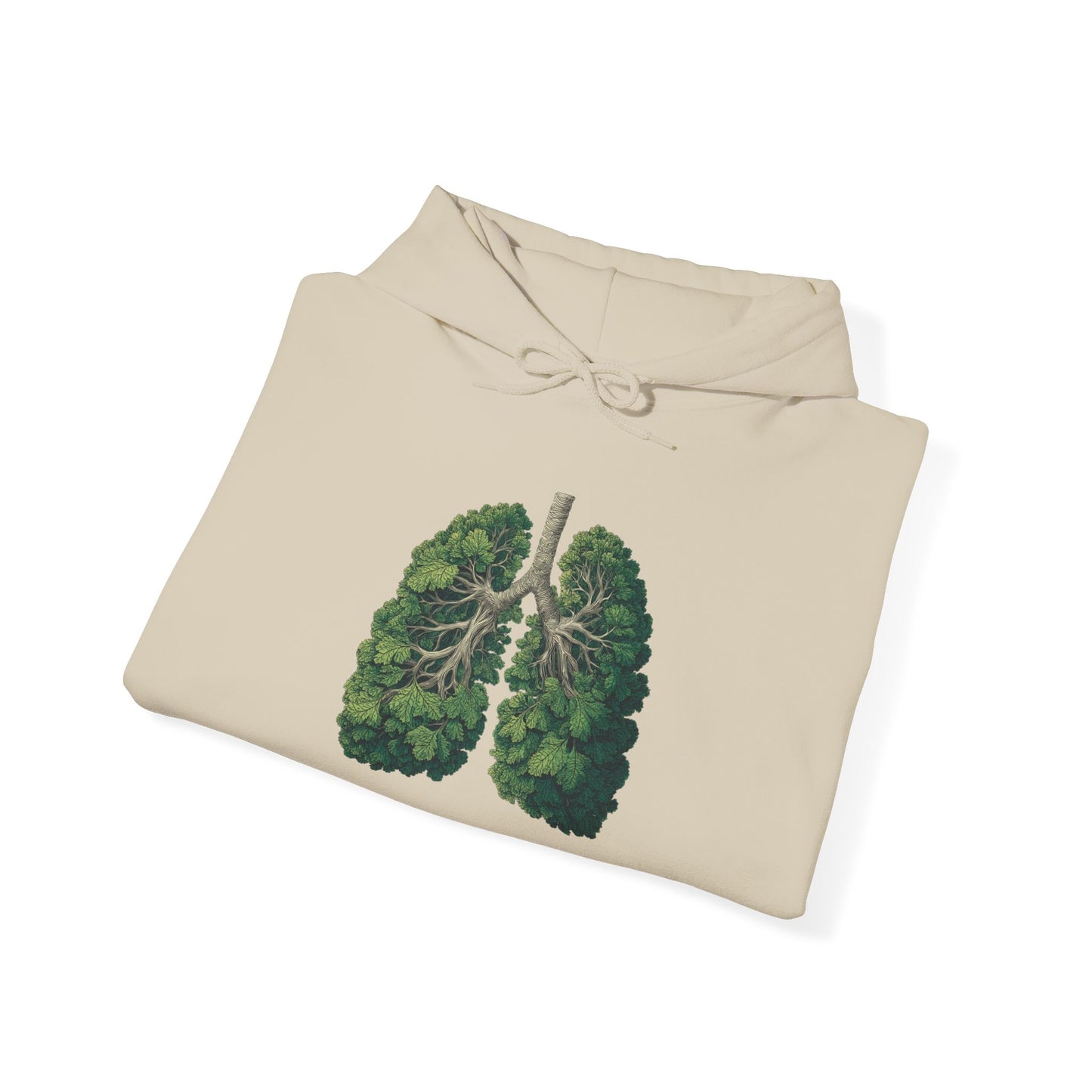 Earth Lungs Hoodie — Gardening Sweatshirt for Plant Lovers