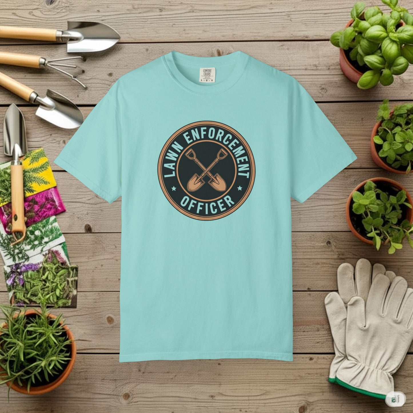 Lawn Enforcement Officer T-Shirt