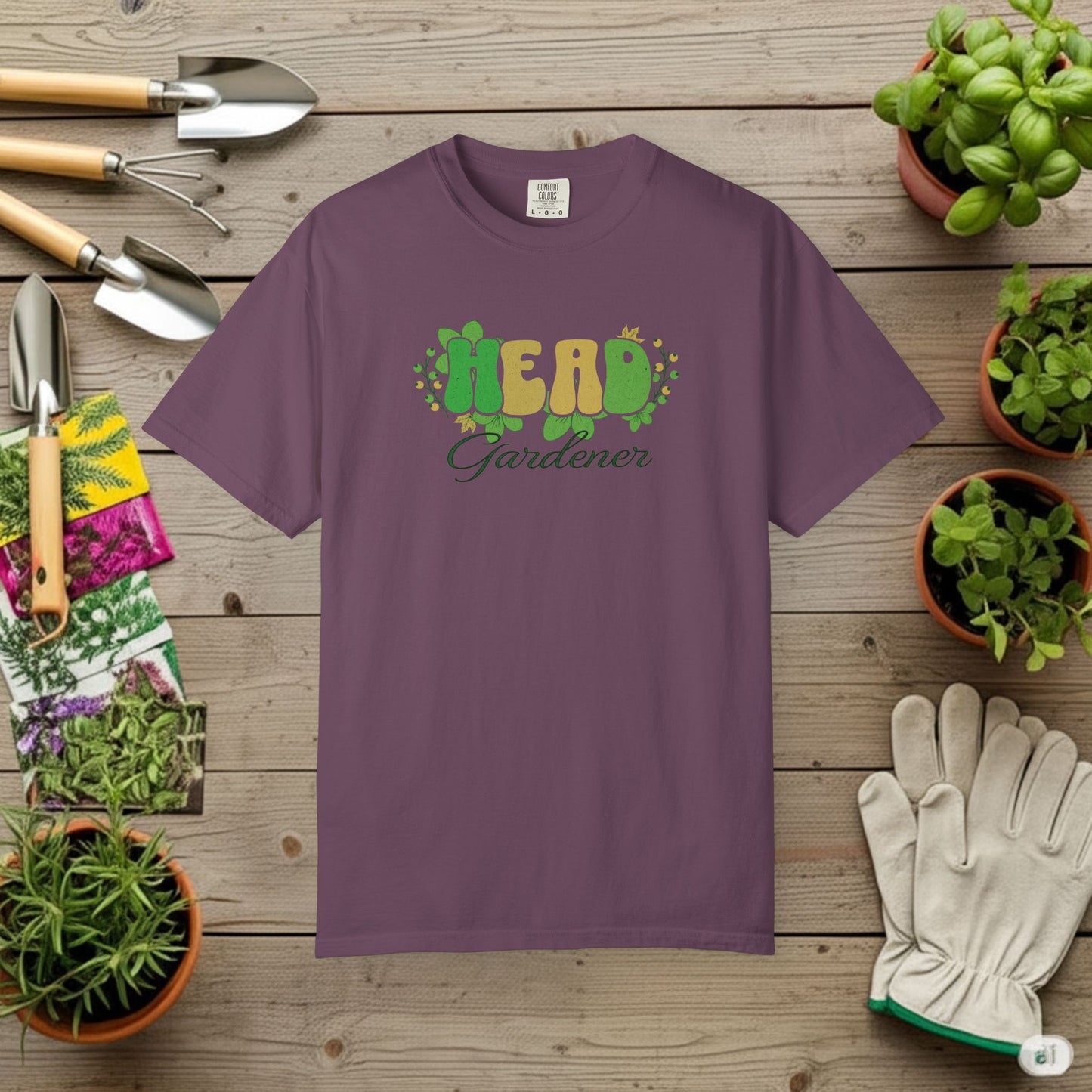 Head Gardener — Gardening Tee