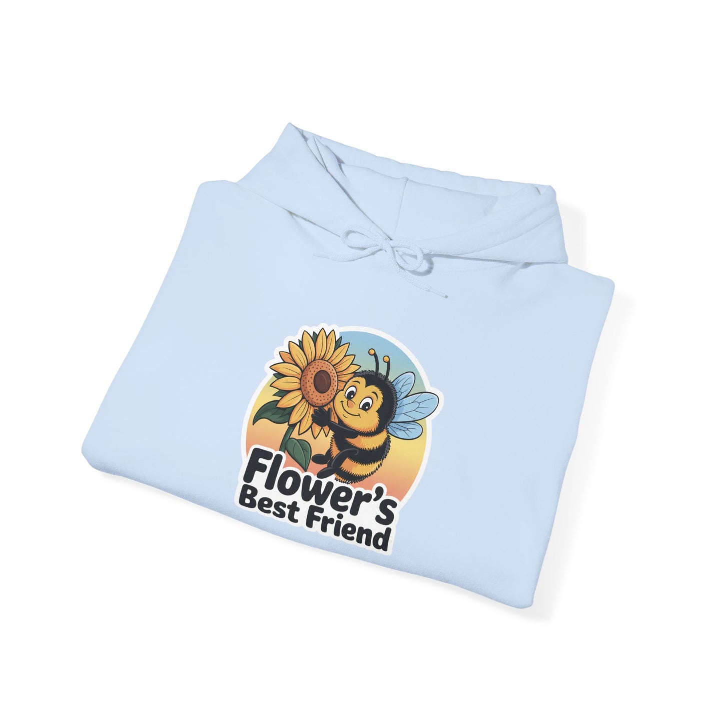 Flowers Best Friend Hoodie — Gardening Sweatshirt for Plant Lovers