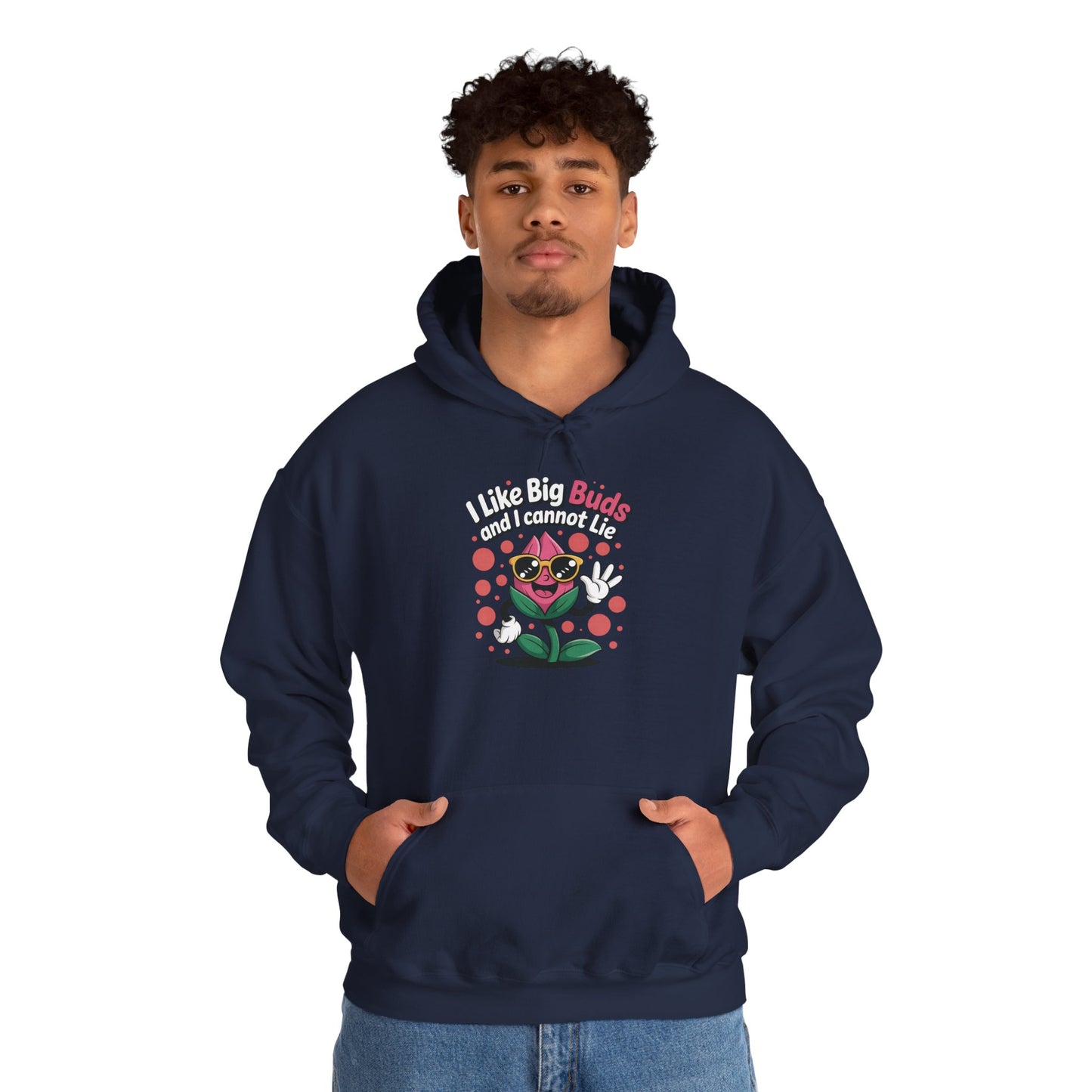Big Buds Hoodie — Gardening Sweatshirt for Plant Lovers
