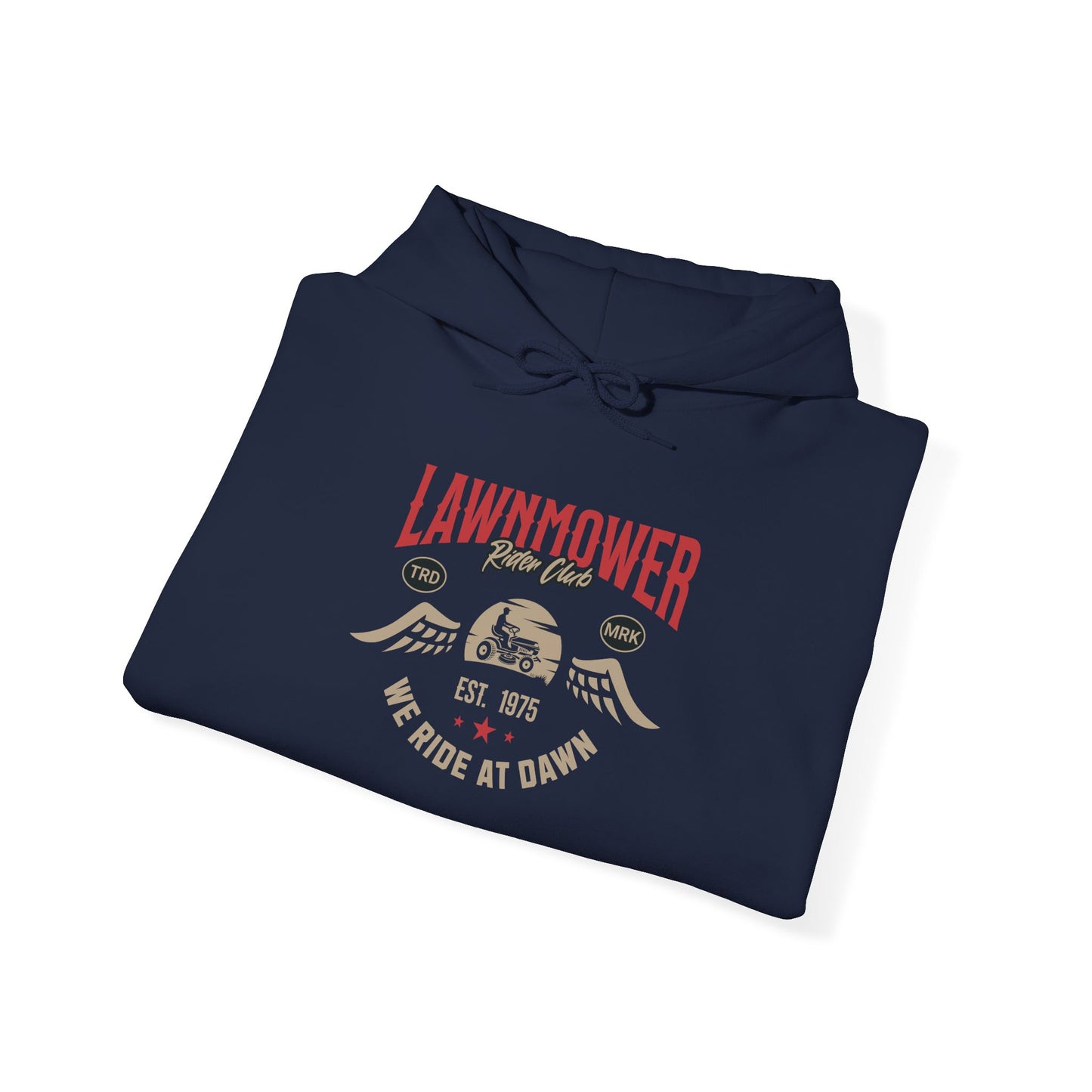 Lawnmower Riders Club Hoodie — Gardening Sweatshirt for Plant Lovers
