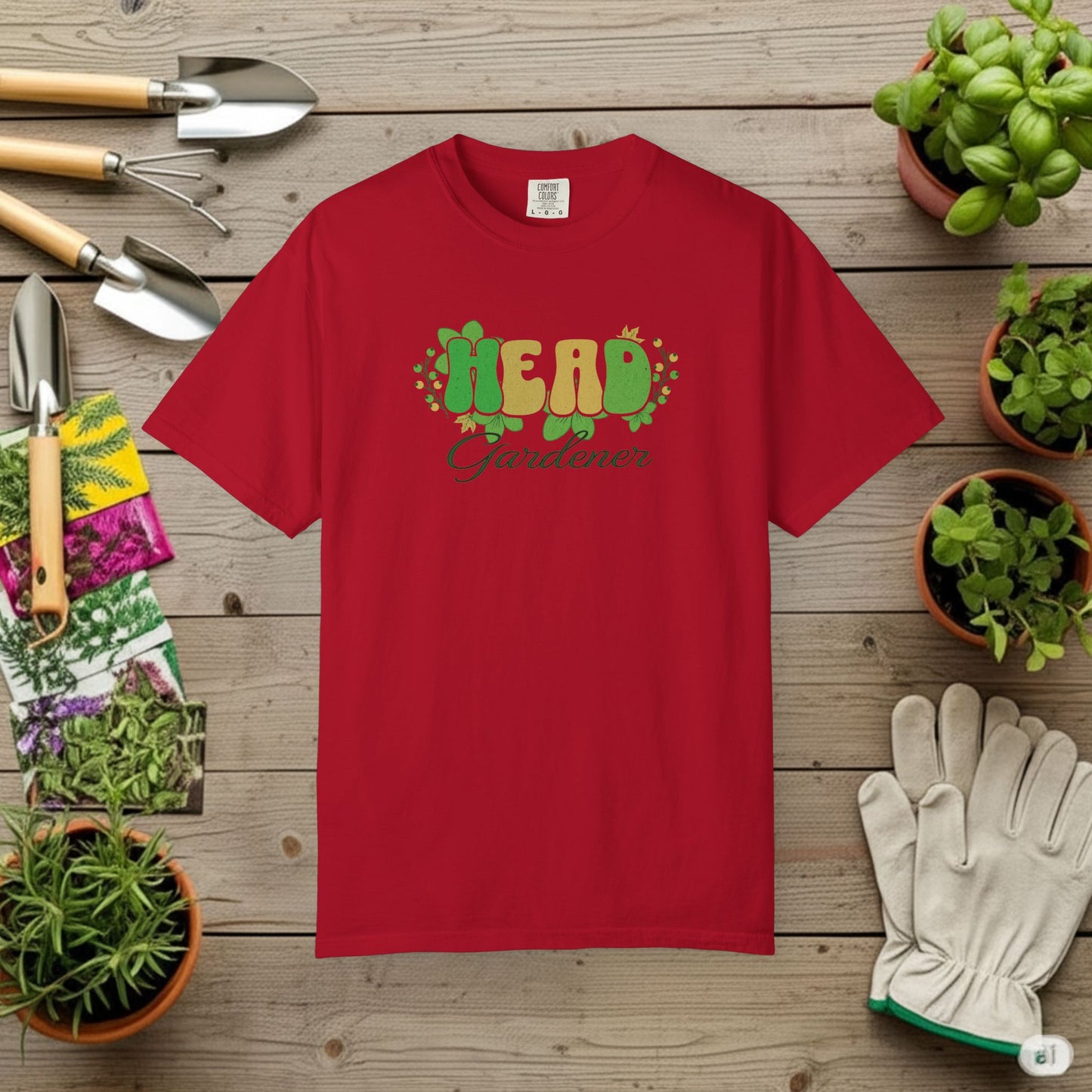 Head Gardener — Gardening Tee