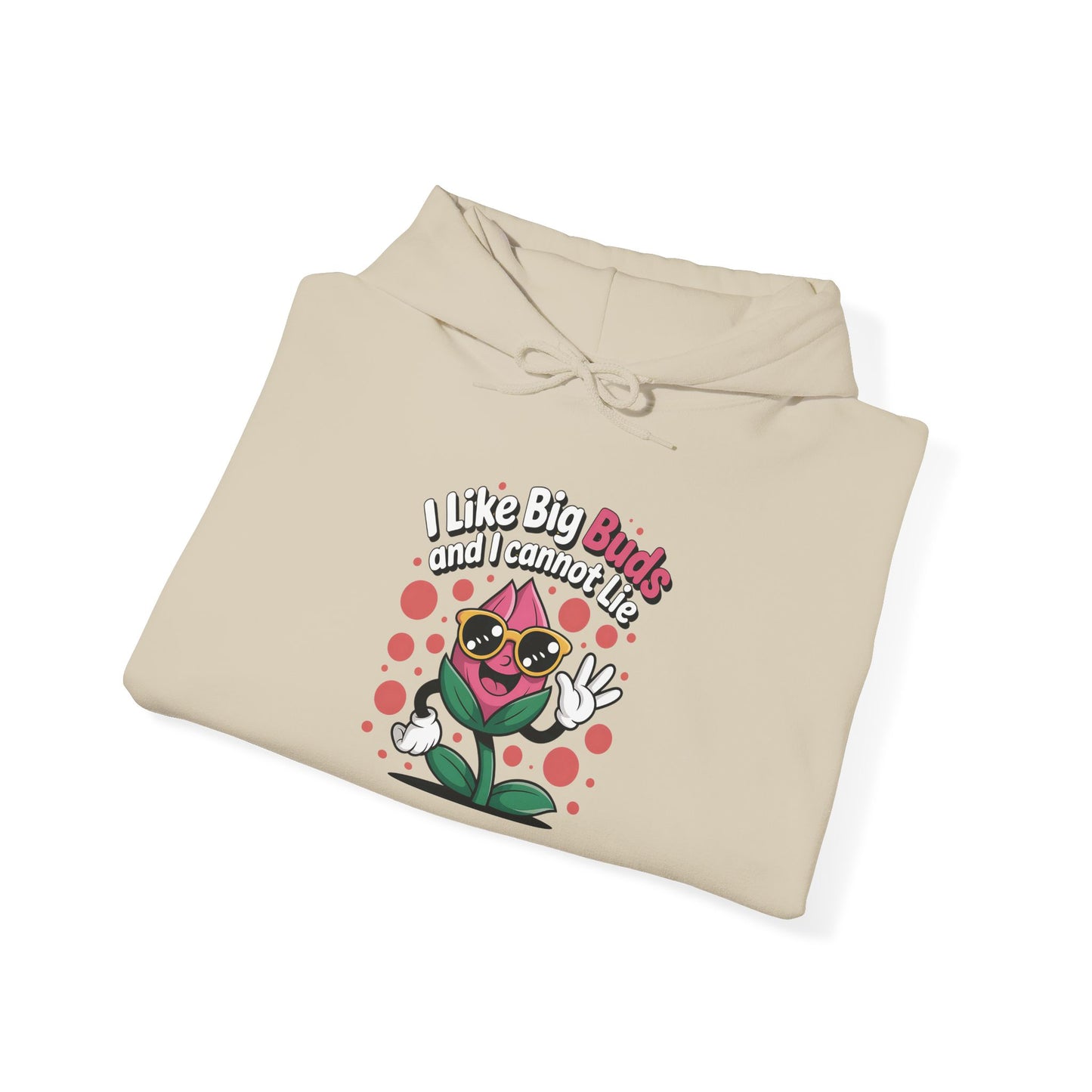 Big Buds Hoodie — Gardening Sweatshirt for Plant Lovers