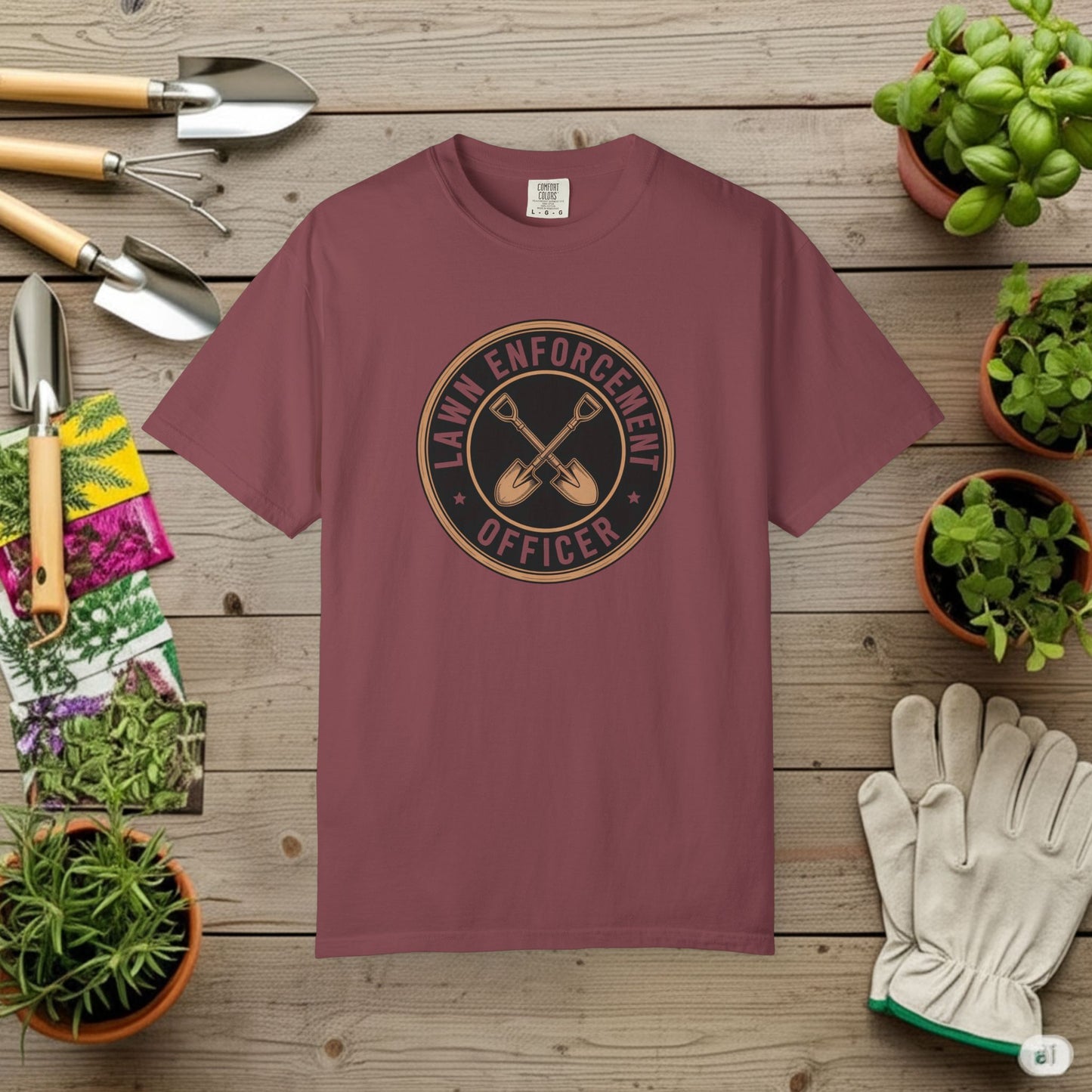 Lawn Enforcement Officer T-Shirt