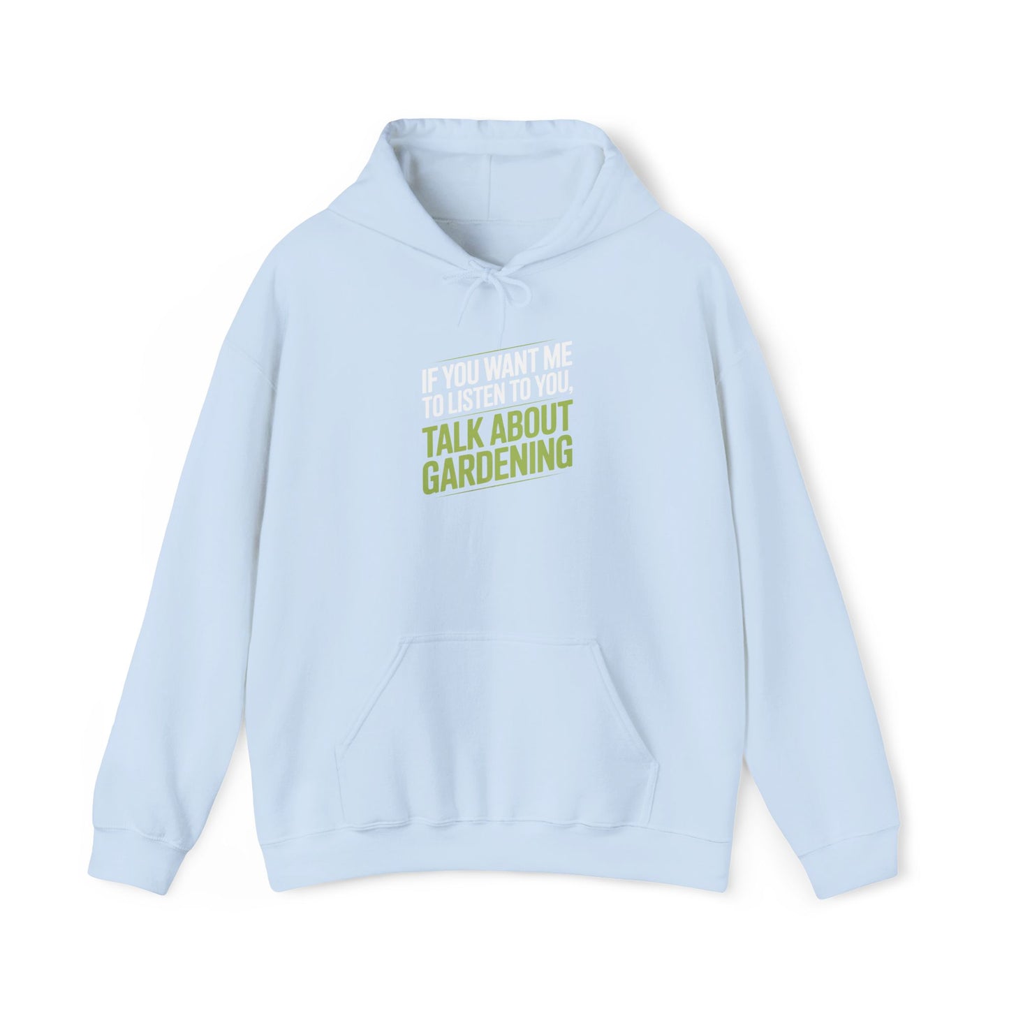 Talk About Gardening Hoodie — Gardening Sweatshirt for Plant Lovers