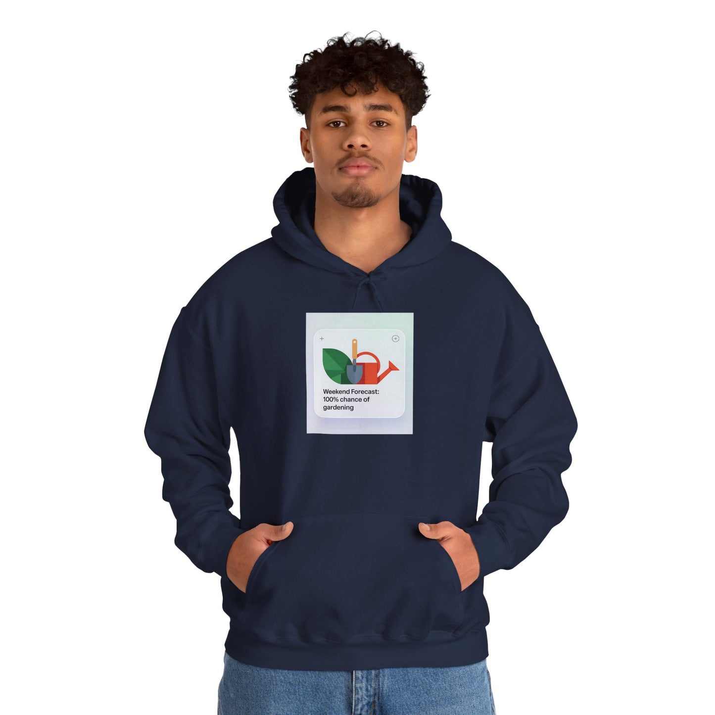 Weekend Forecast Hoodie — Gardening Sweatshirt for Plant Lovers