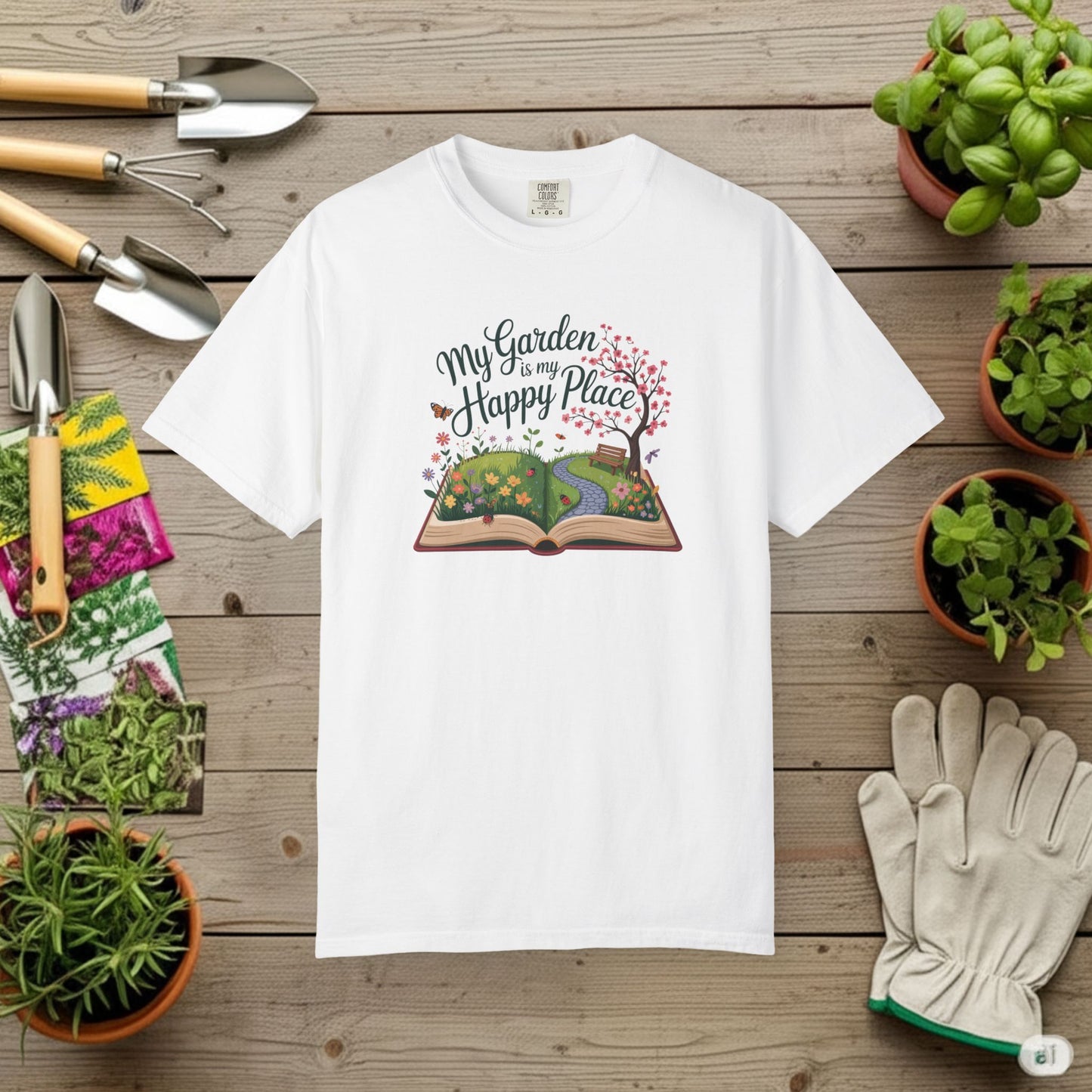 My Garden is my Happy Place T-Shirt