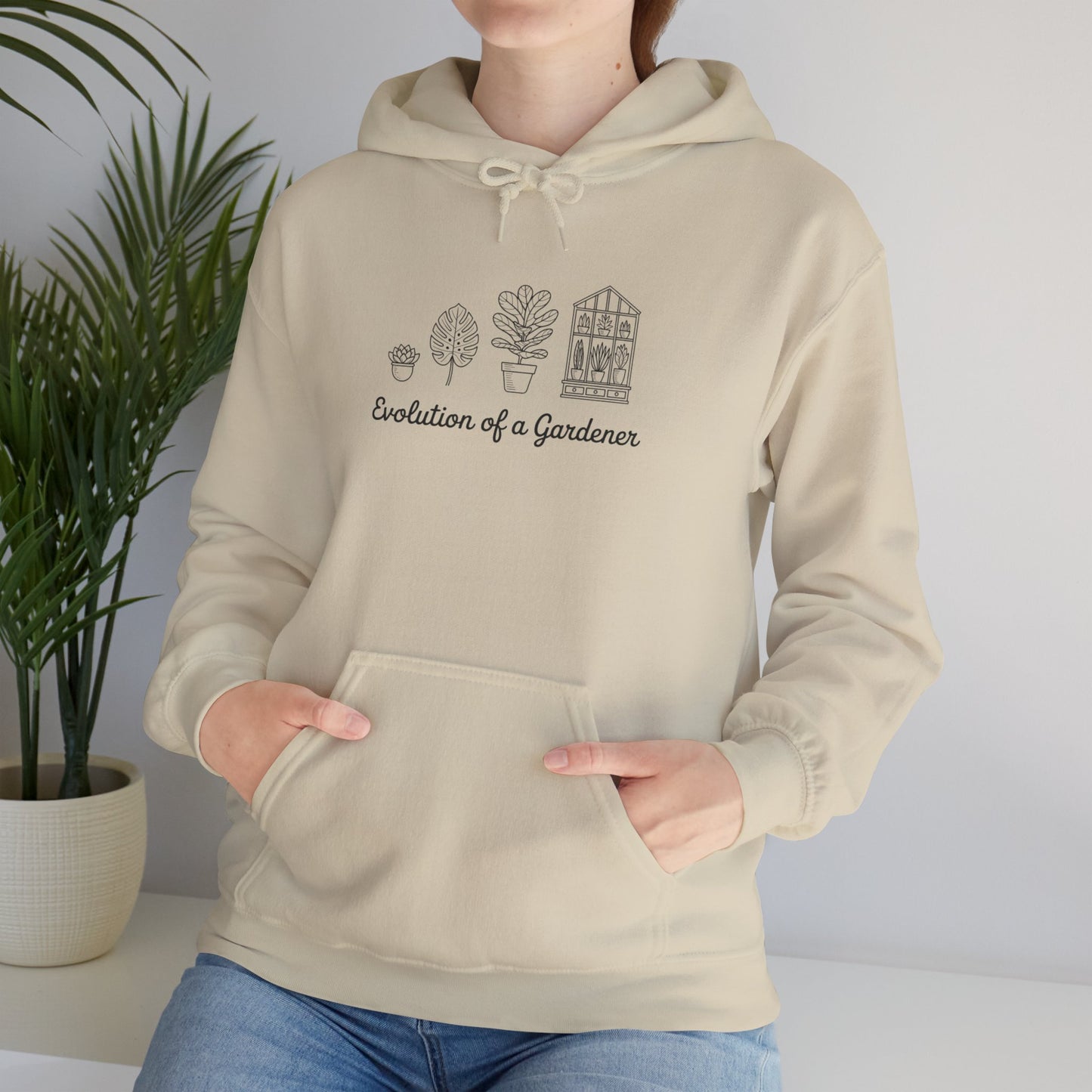 Evolution of a Gardener Hoodie — Gardening Sweatshirt for Plant Lovers