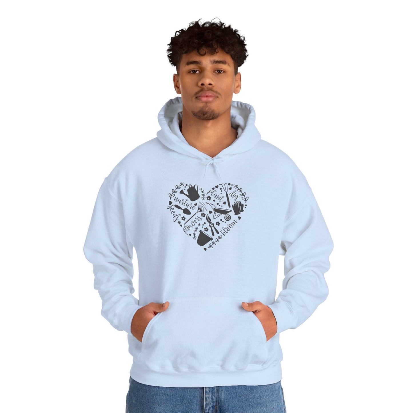 Love Gardening Hoodie — Gardening Sweatshirt for Plant Lovers
