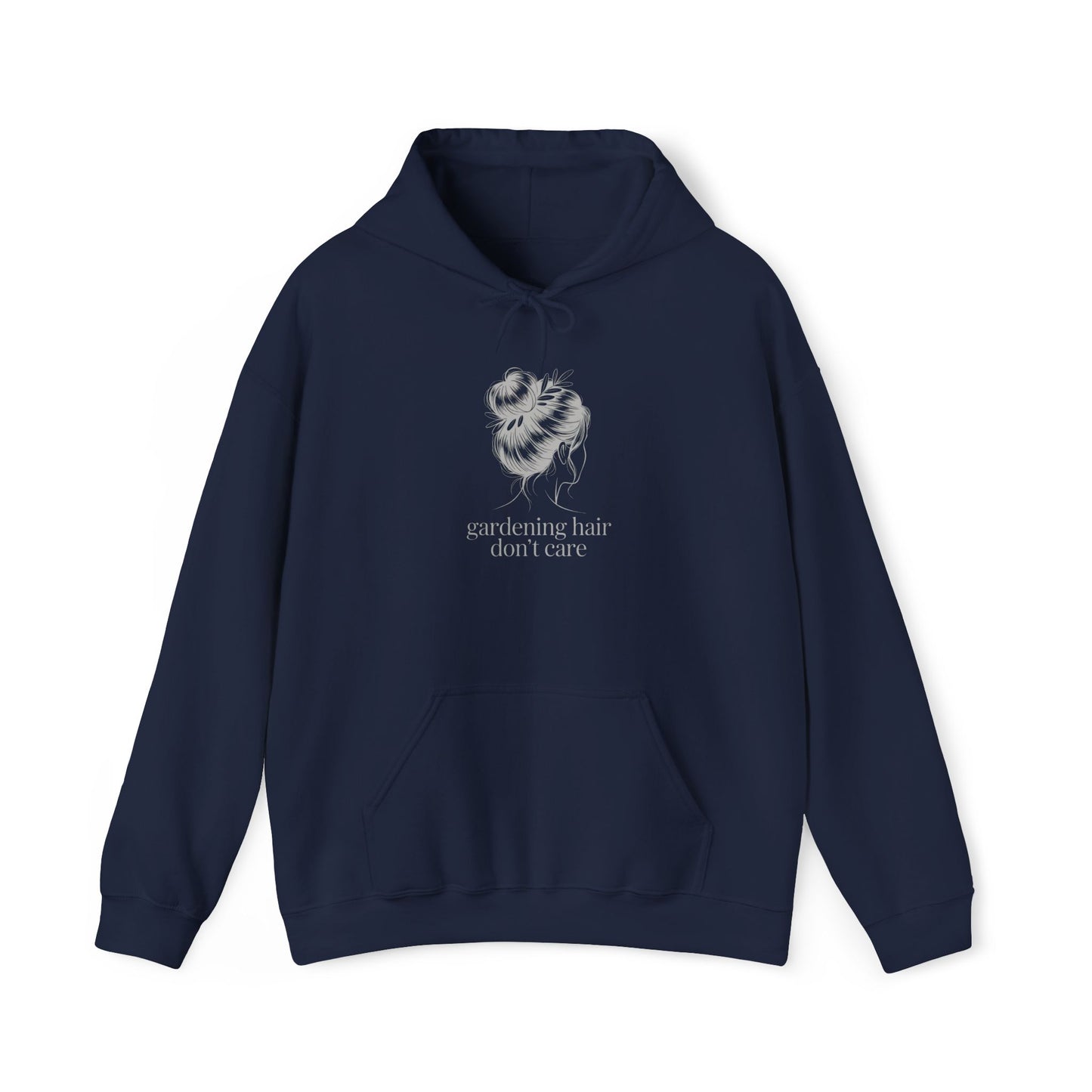 Gardening Hair Don't care Hoodie — Gardening Sweatshirt for Plant Lovers