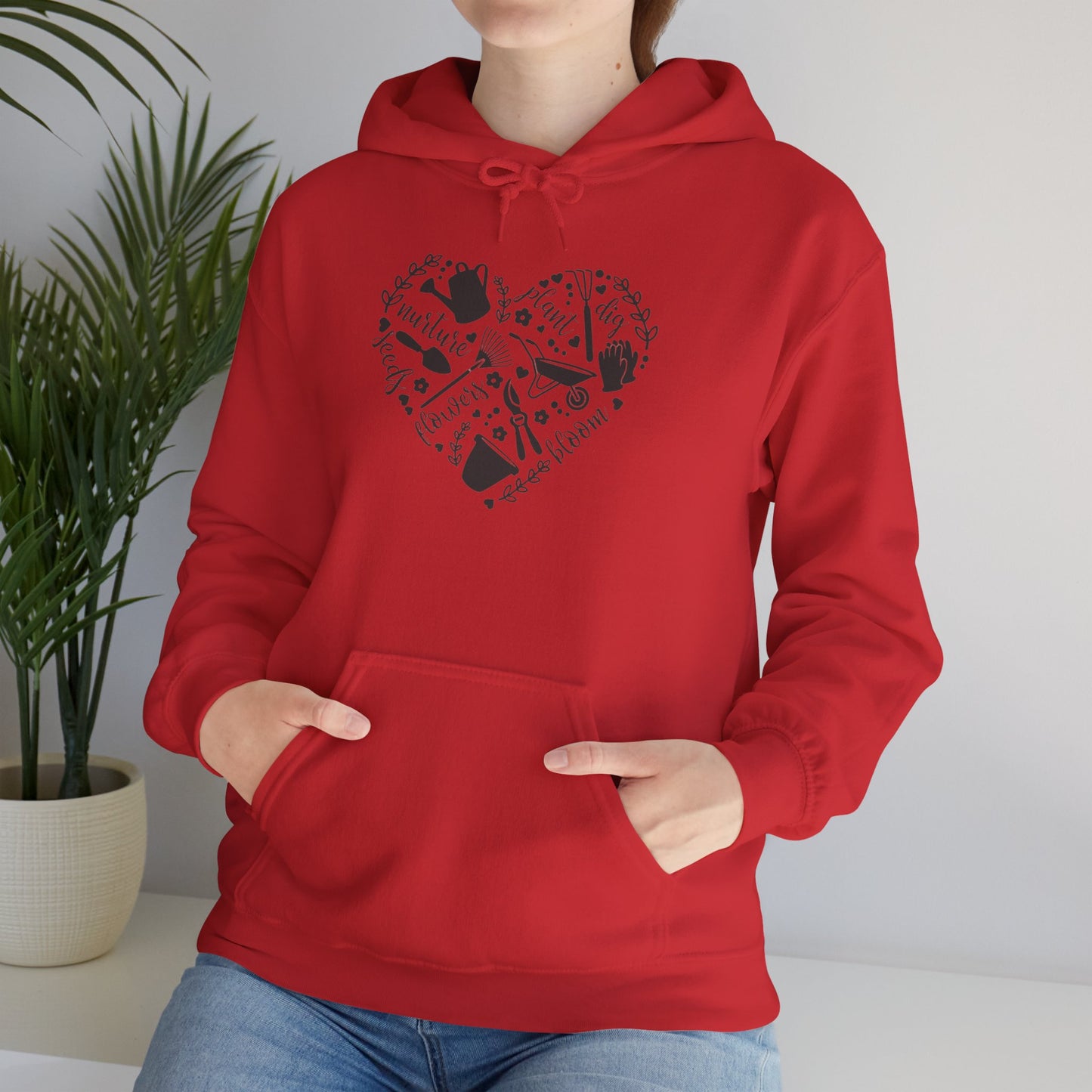 Love Gardening Hoodie — Gardening Sweatshirt for Plant Lovers