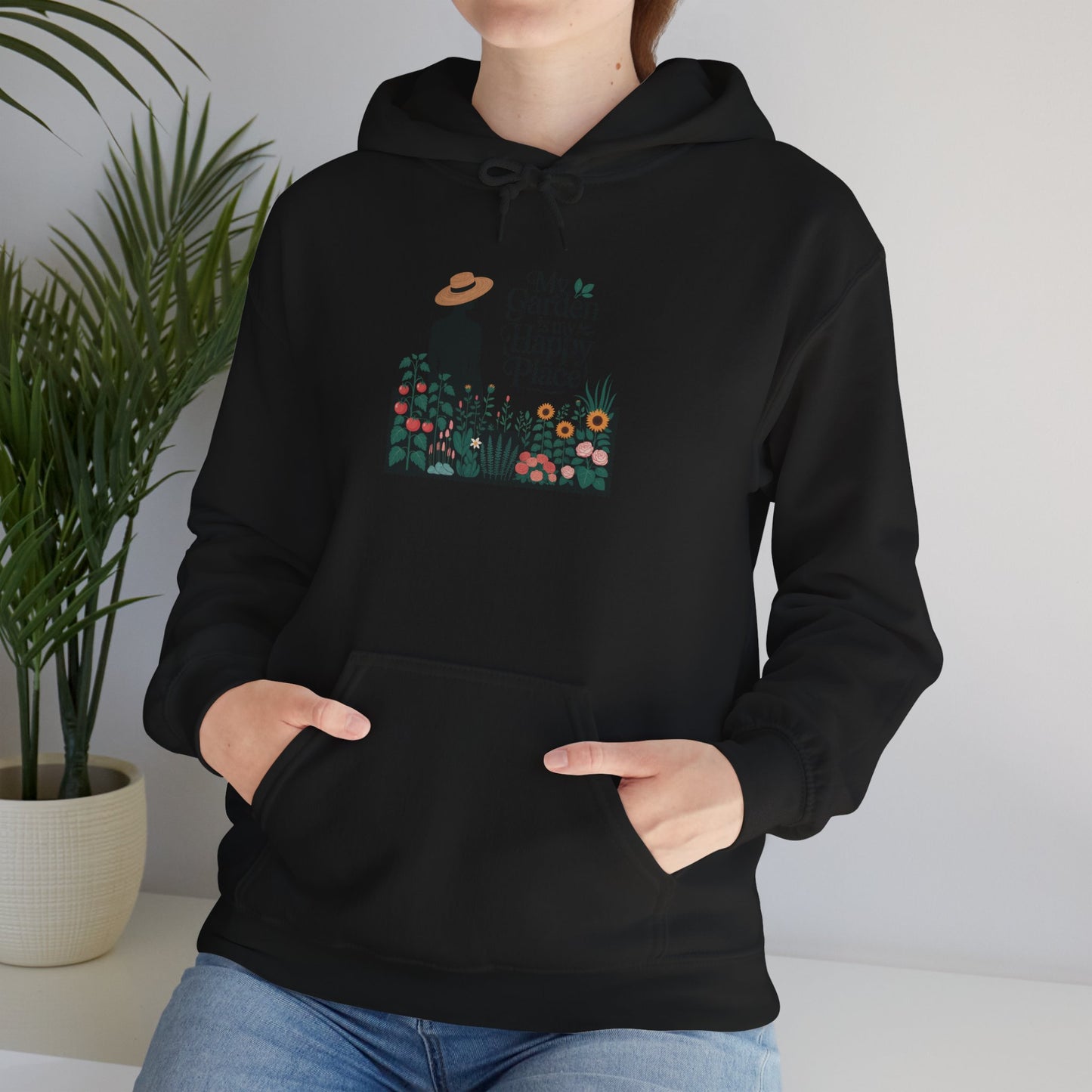 Copy of Happy Place Hoodie — Gardening Sweatshirt for Plant Lovers