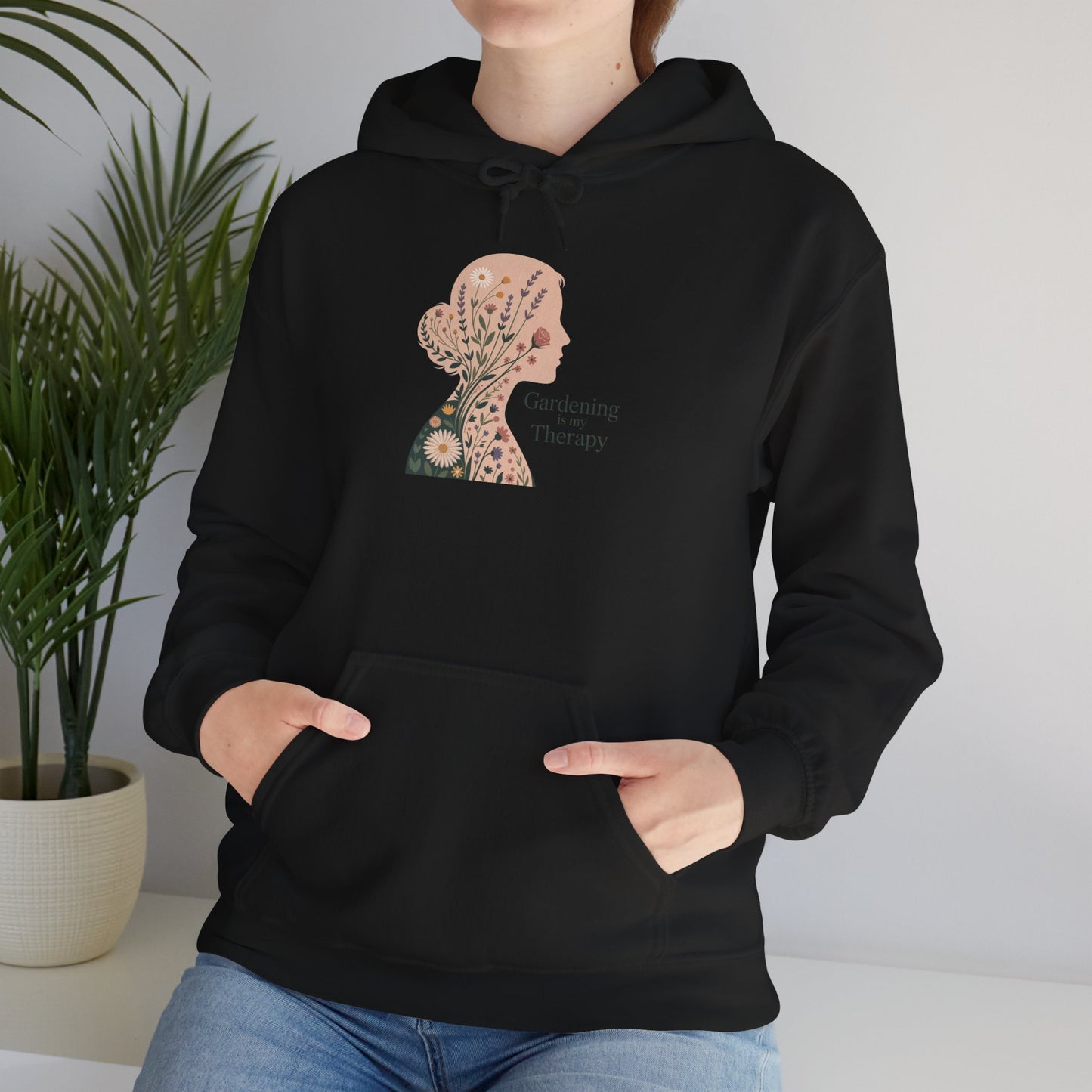 My Therapy Hoodie — Gardening Sweatshirt for Plant Lovers