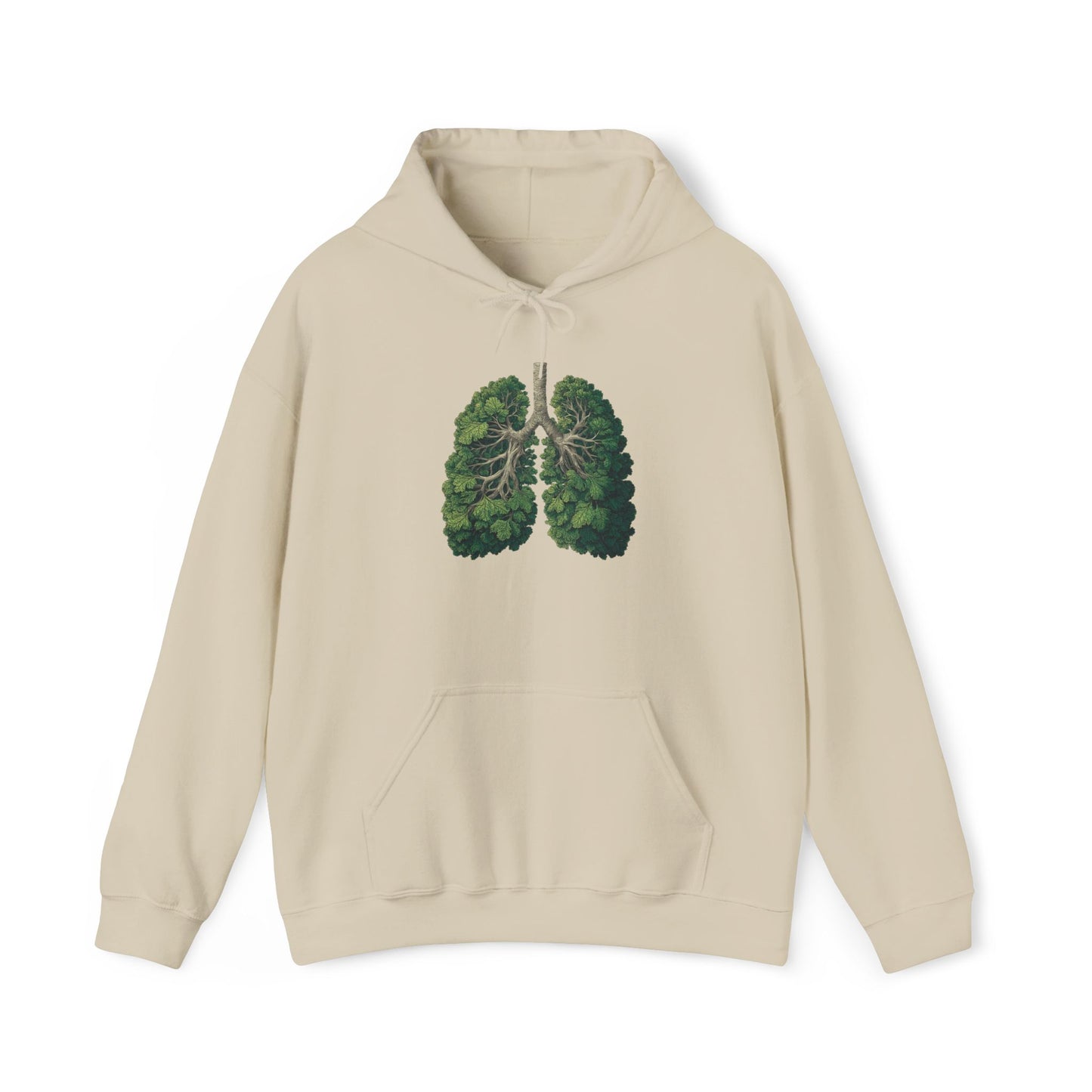 Earth Lungs Hoodie — Gardening Sweatshirt for Plant Lovers
