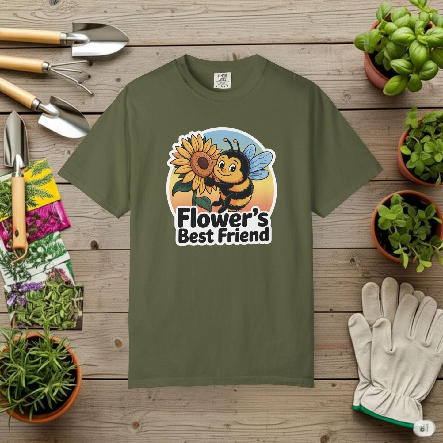Flower's Best Friend T-Shirt