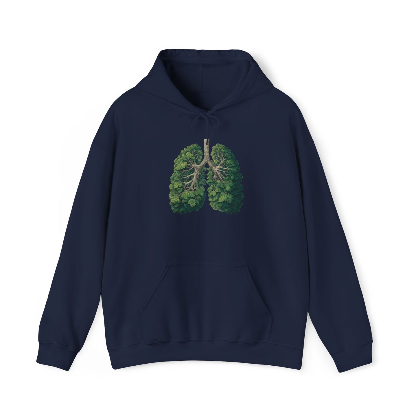 Earth Lungs Hoodie — Gardening Sweatshirt for Plant Lovers