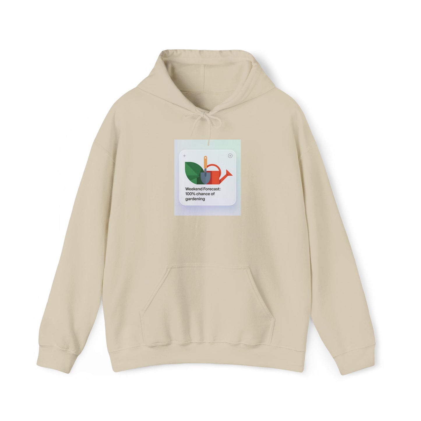 Weekend Forecast Hoodie — Gardening Sweatshirt for Plant Lovers