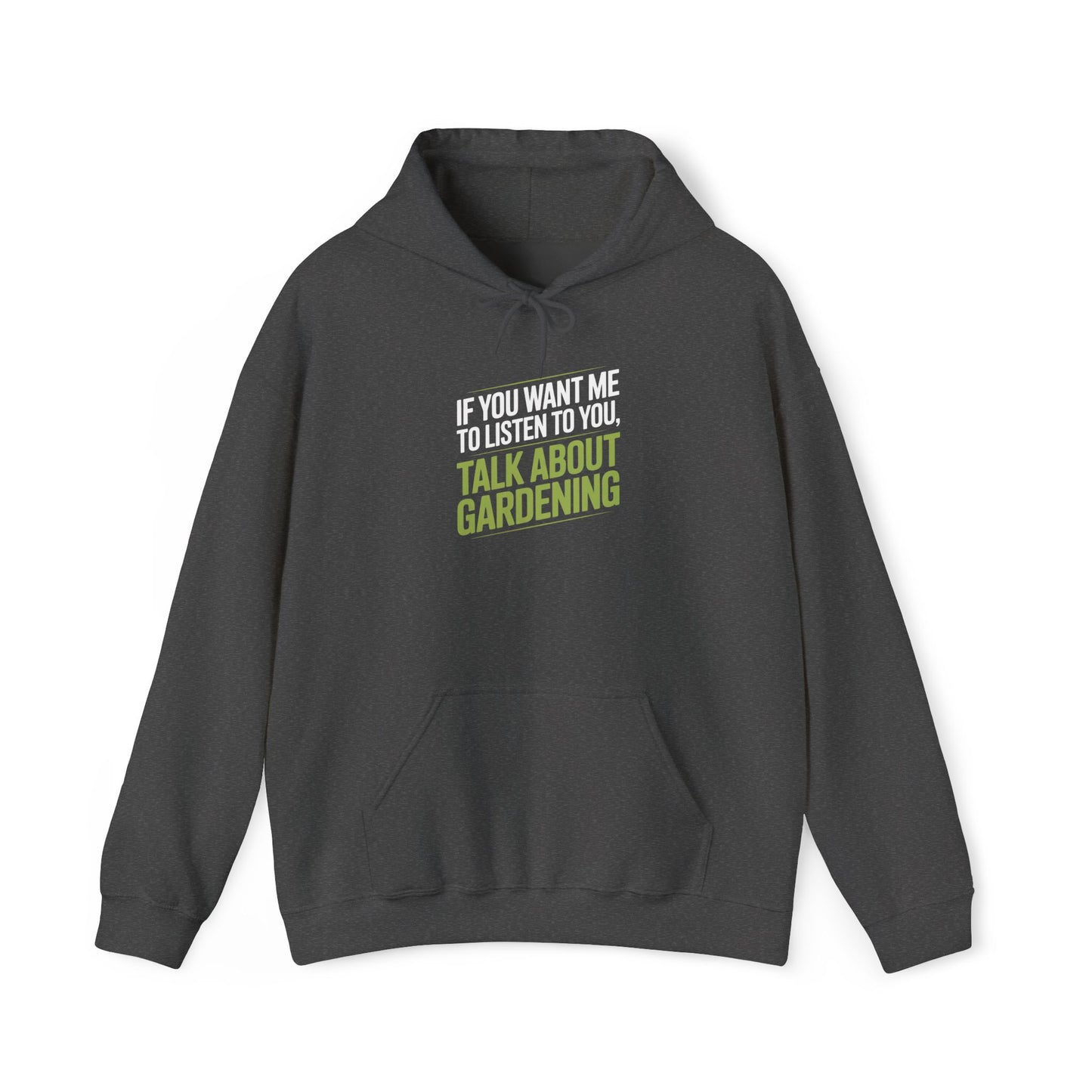 Talk About Gardening Hoodie — Gardening Sweatshirt for Plant Lovers