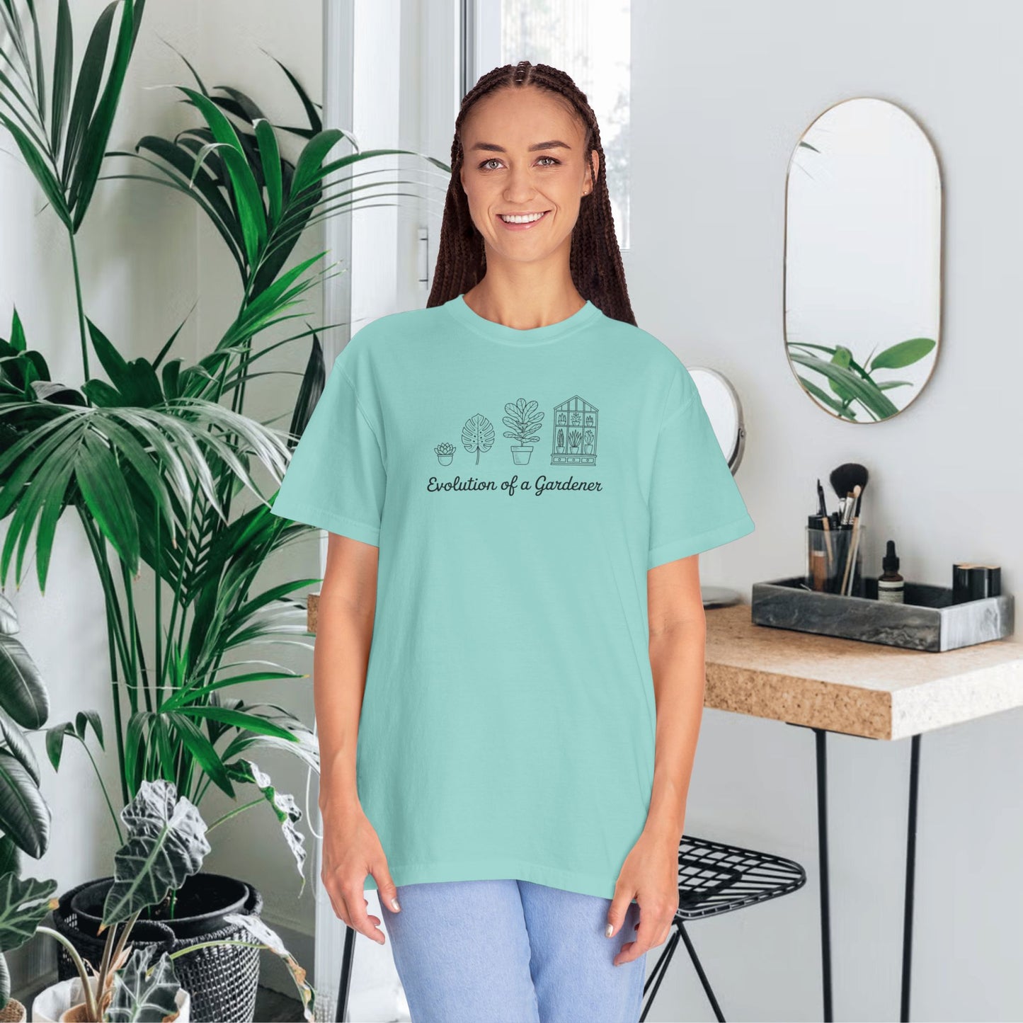 Evolution of a Gardener T-Shirt