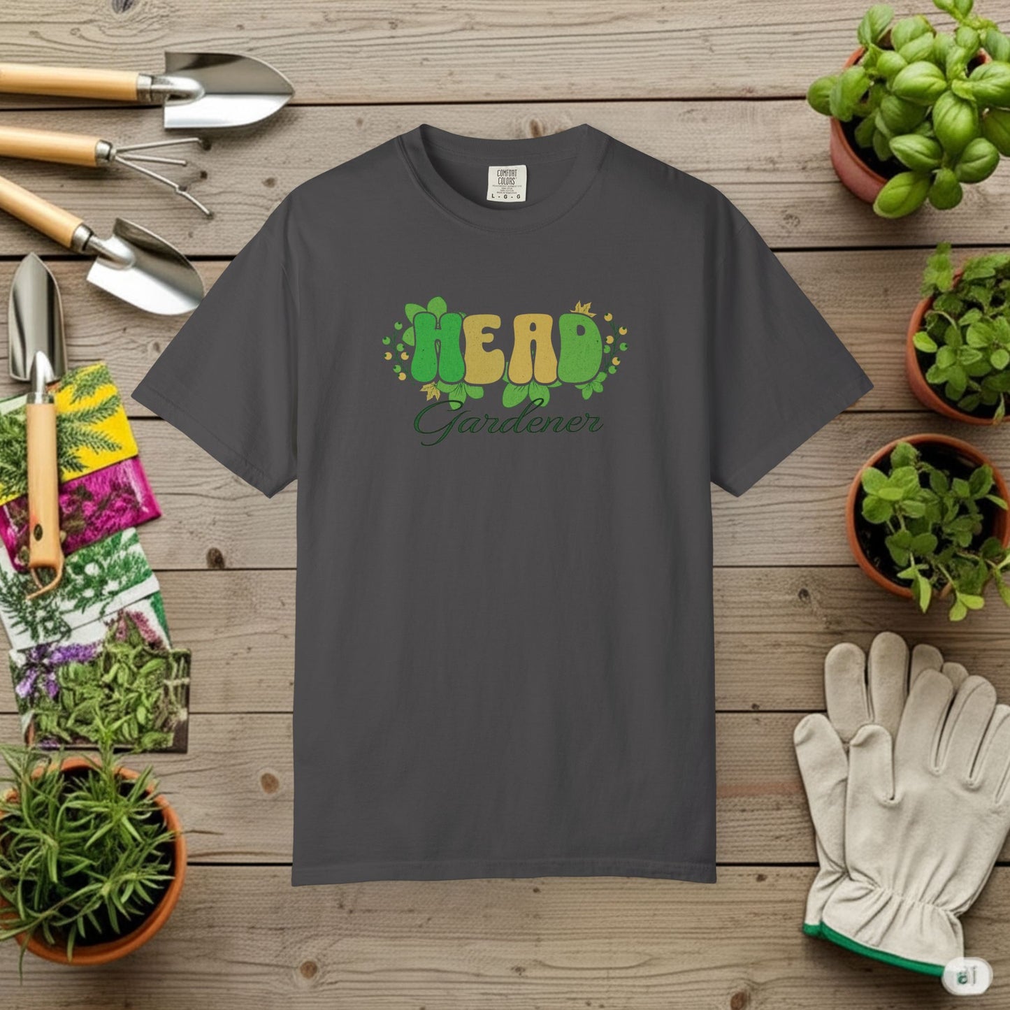 Head Gardener — Gardening Tee