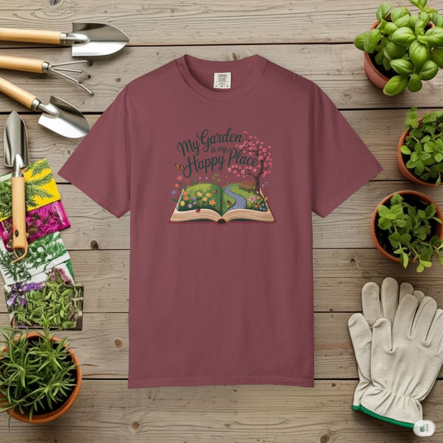 My Garden is my Happy Place T-Shirt