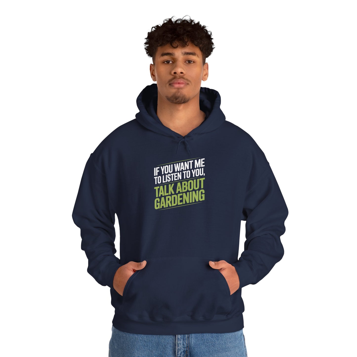 Talk About Gardening Hoodie — Gardening Sweatshirt for Plant Lovers