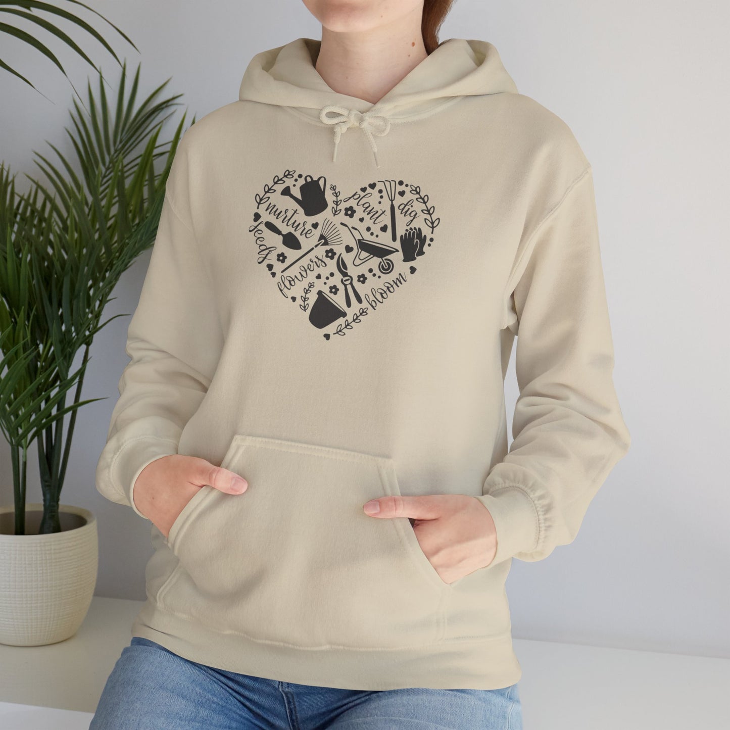 Love Gardening Hoodie — Gardening Sweatshirt for Plant Lovers