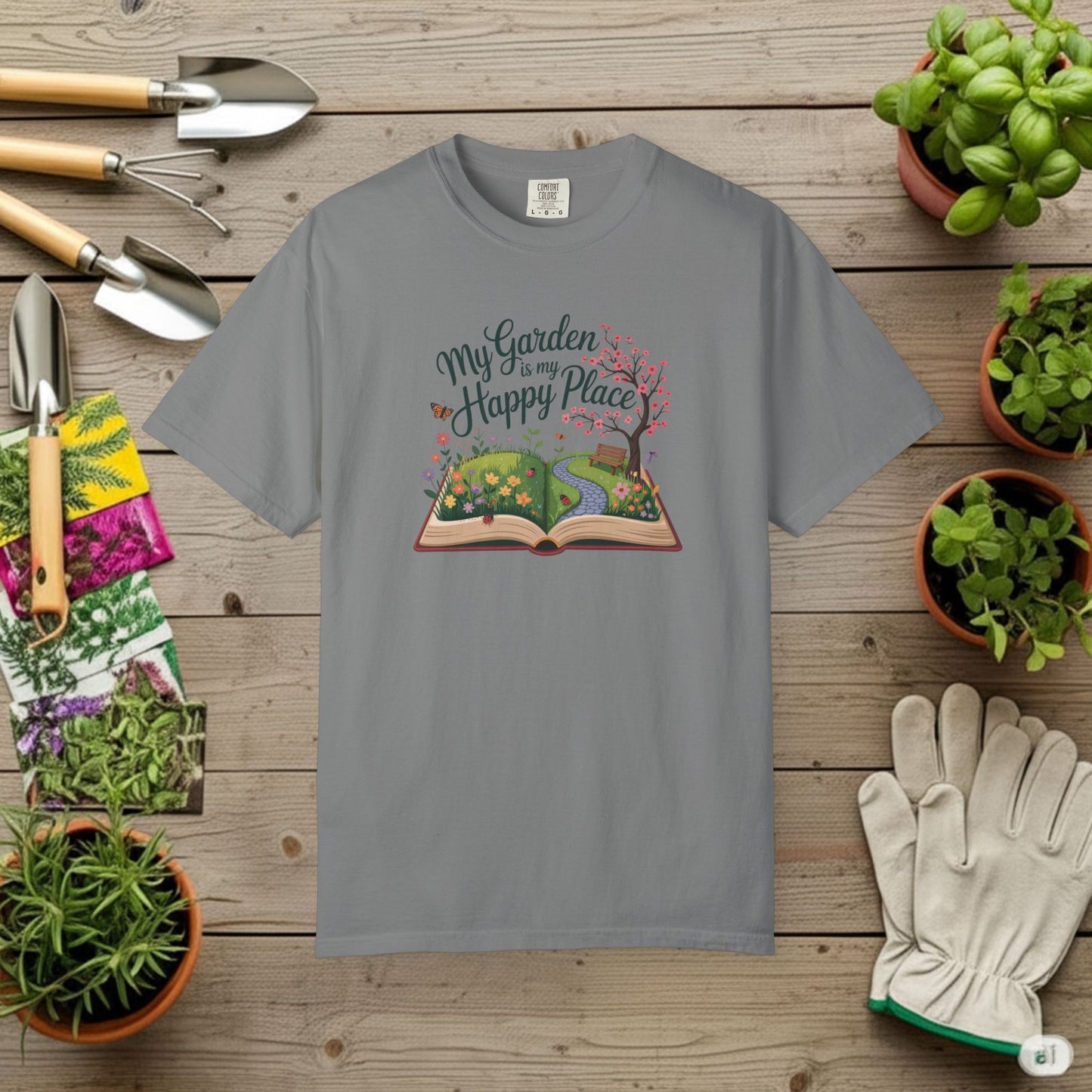 My Garden is my Happy Place T-Shirt