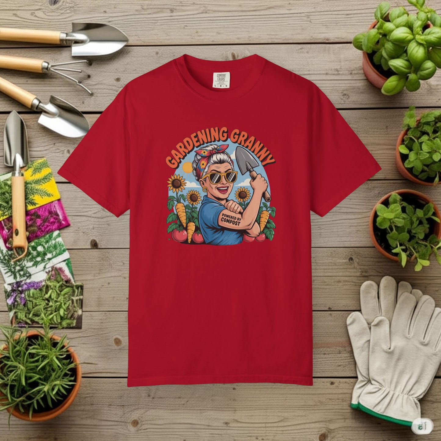 Gardening Granny T-Shirt