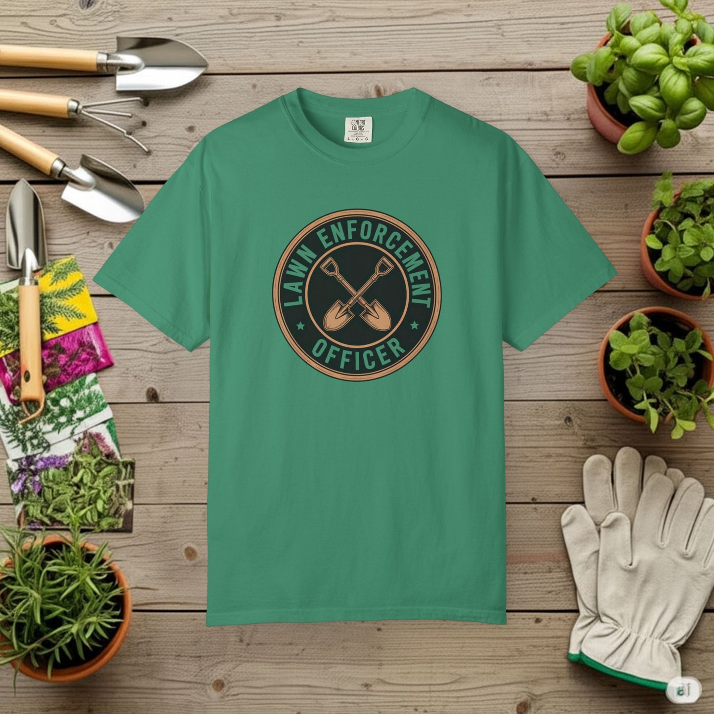 Lawn Enforcement Officer T-Shirt