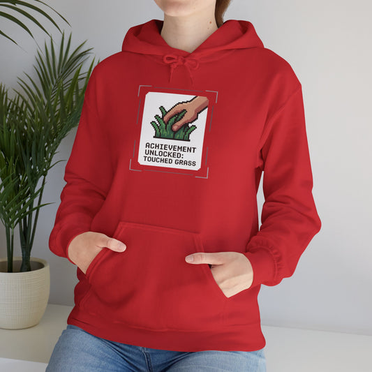 Touched Grass Hoodie — Gardening Sweatshirt for Plant Lovers