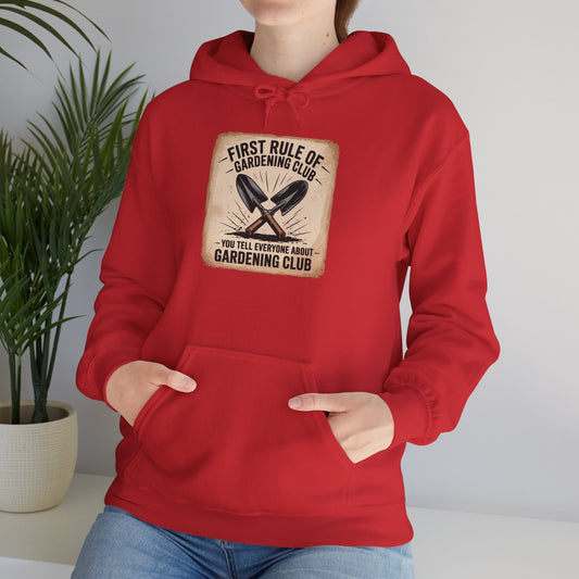 Gardening Club Hoodie — Gardening Sweatshirt for Plant Lovers