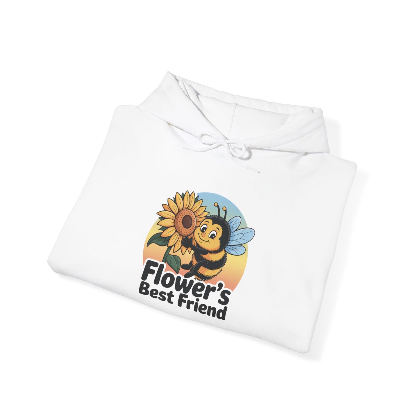 Flowers Best Friend Hoodie — Gardening Sweatshirt for Plant Lovers