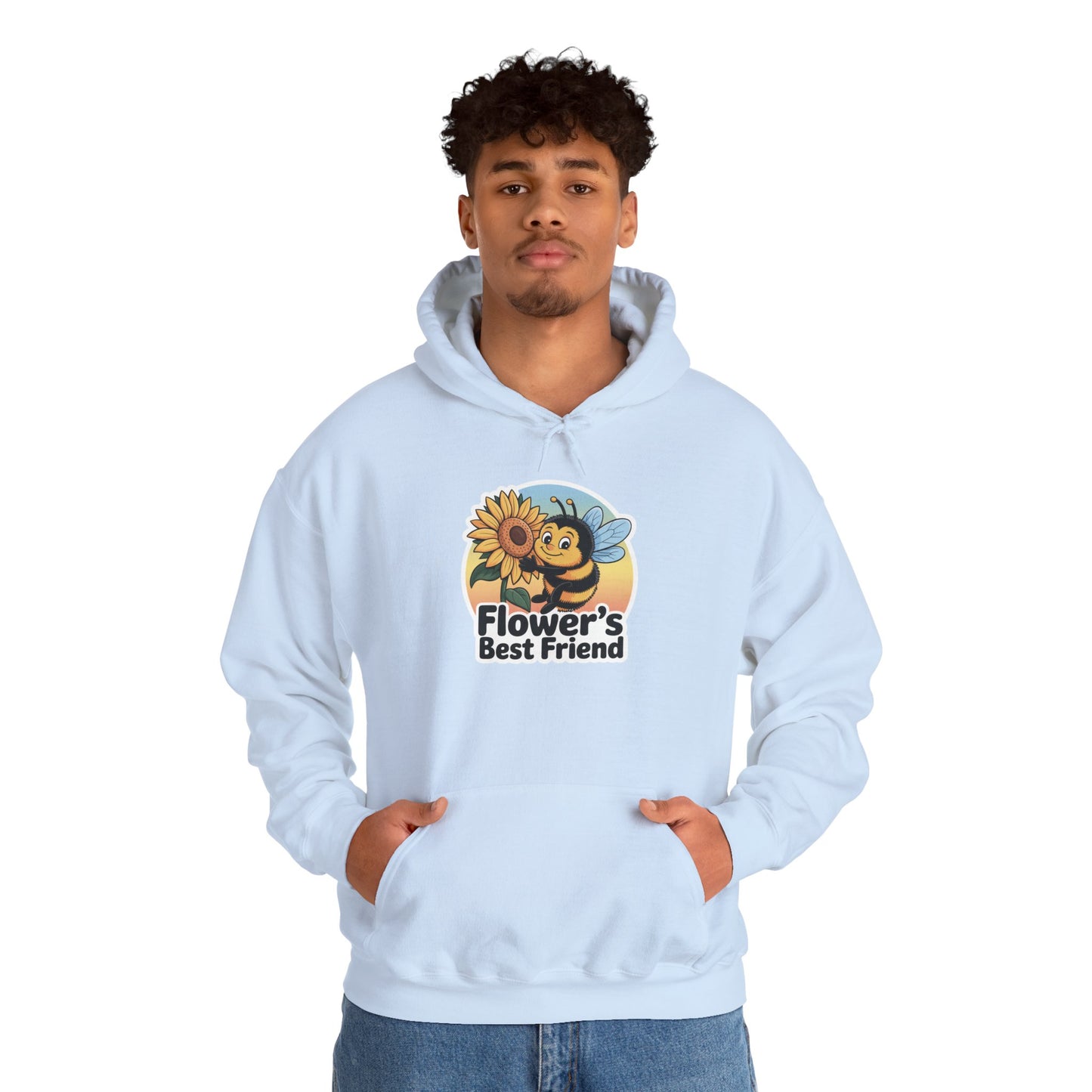 Flowers Best Friend Hoodie — Gardening Sweatshirt for Plant Lovers