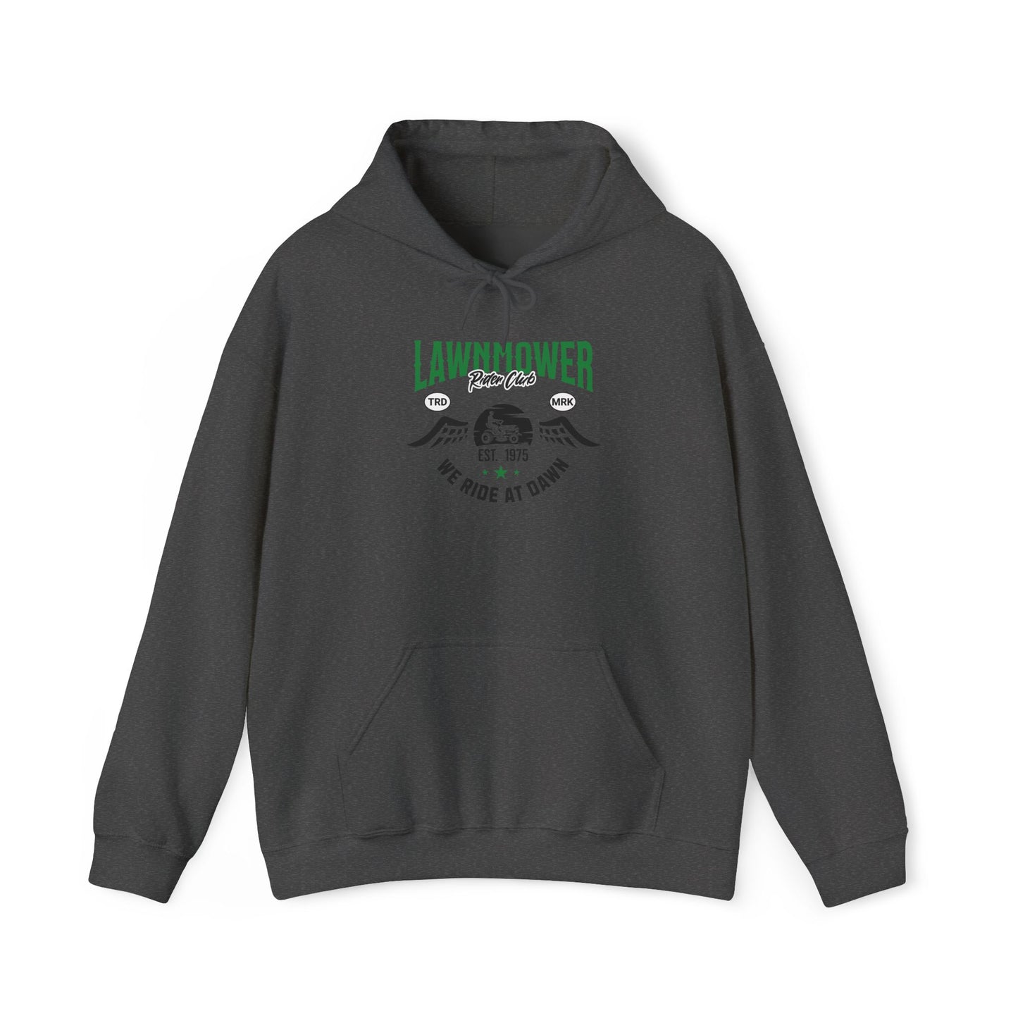 Lawnmower Riders Club Hoodie — Gardening Sweatshirt for Plant Lovers
