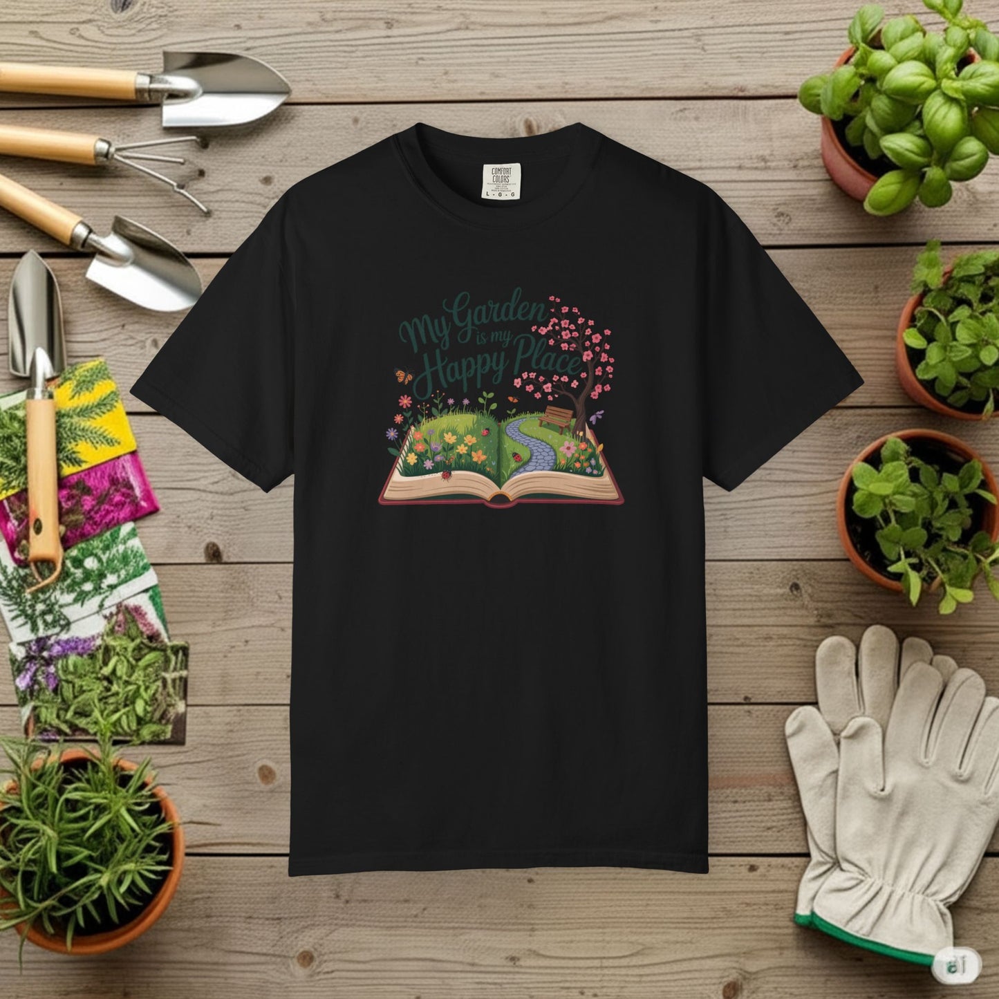 My Garden is my Happy Place T-Shirt