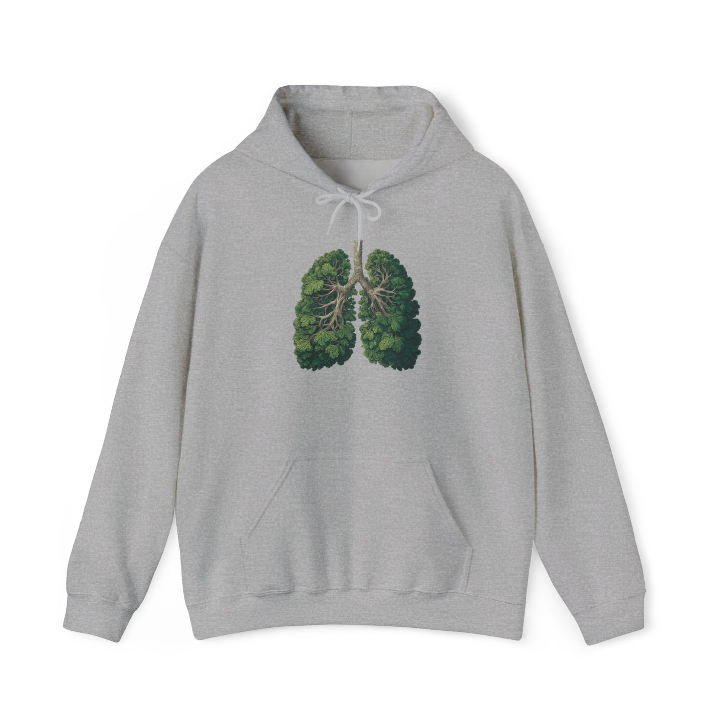 Earth Lungs Hoodie — Gardening Sweatshirt for Plant Lovers